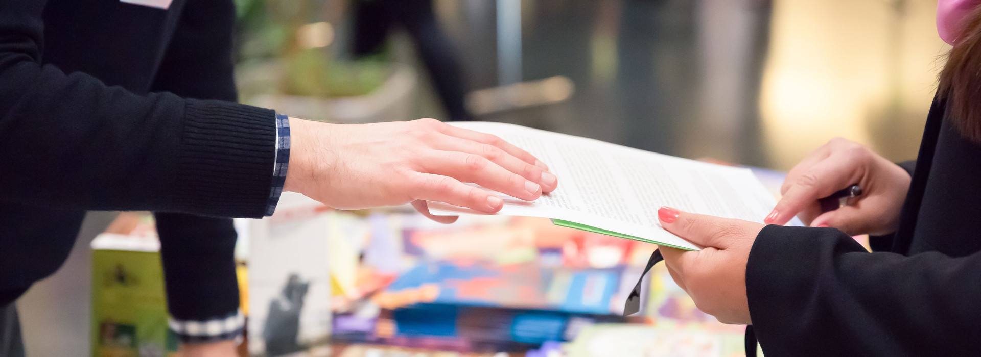 event booth nyc handout vendor - westgate new york grand central