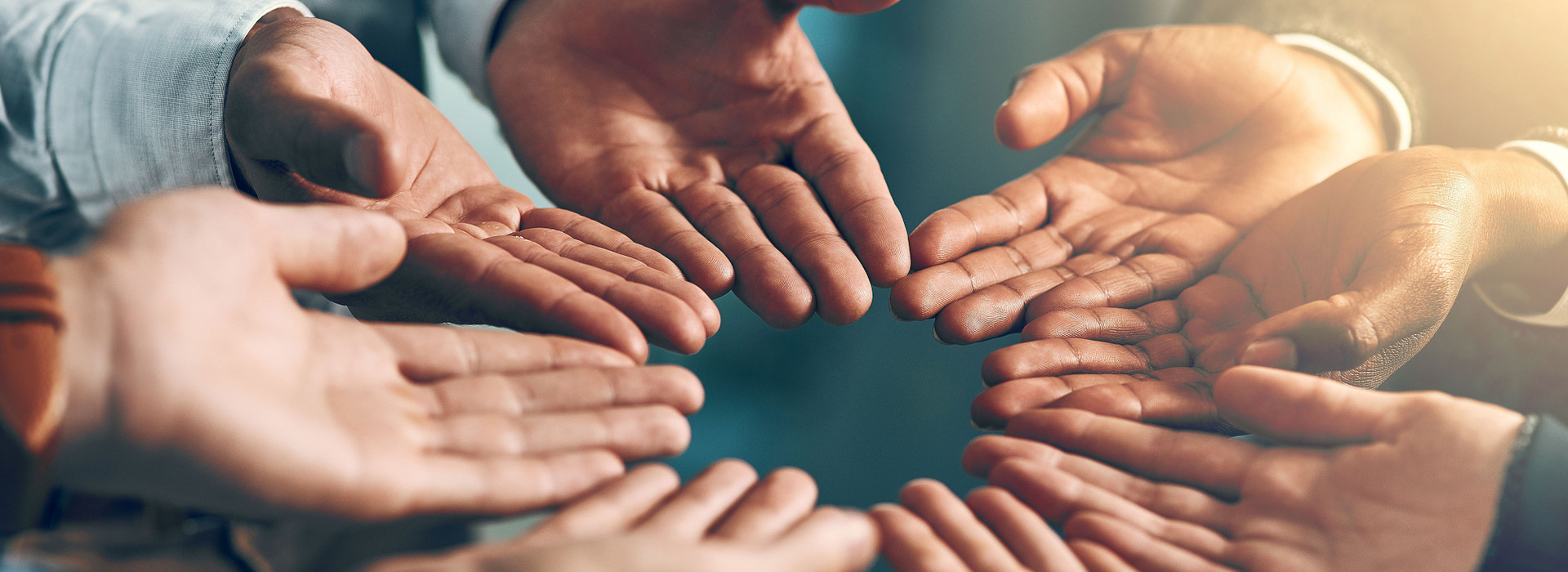 new york charity event hands donation circle - westgate nyc