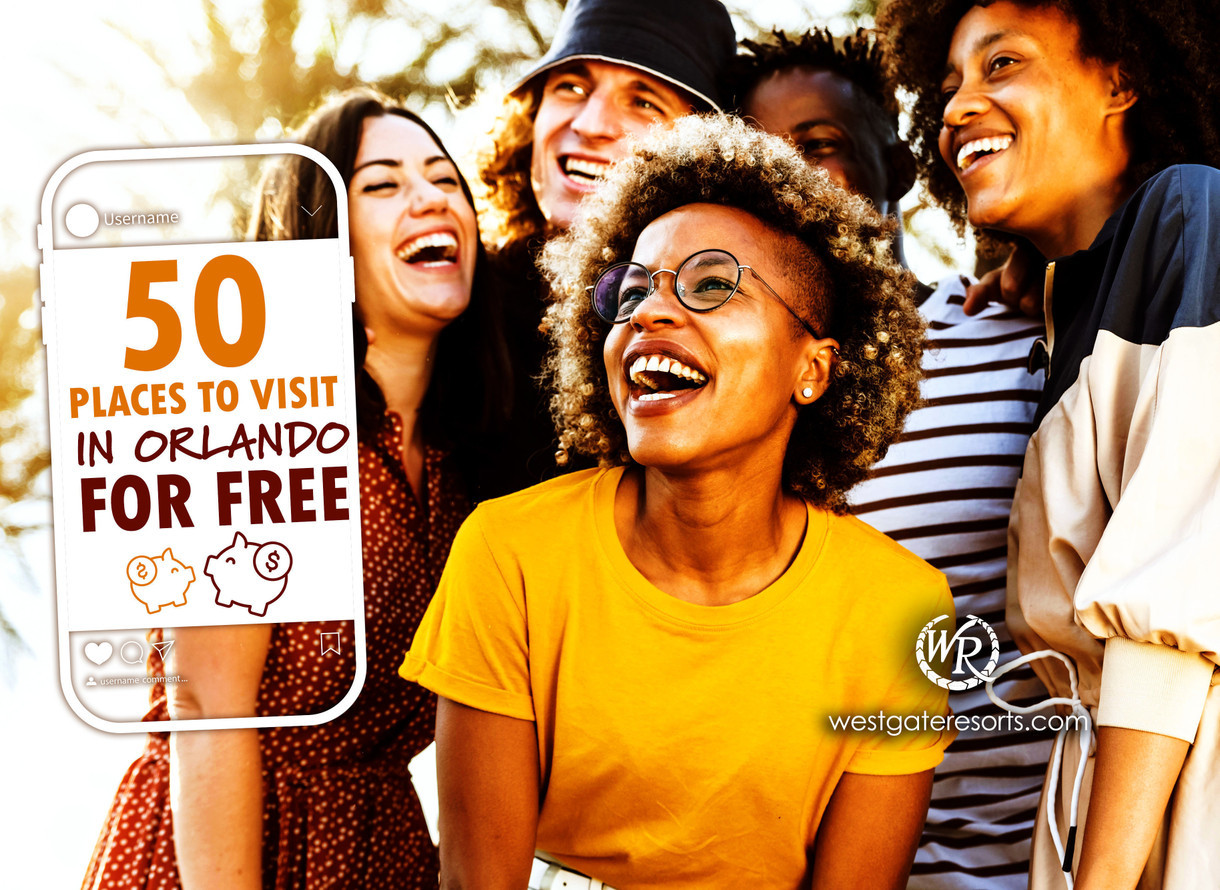 50 lugares para visitar en Orlando gratis, image size:1220x890