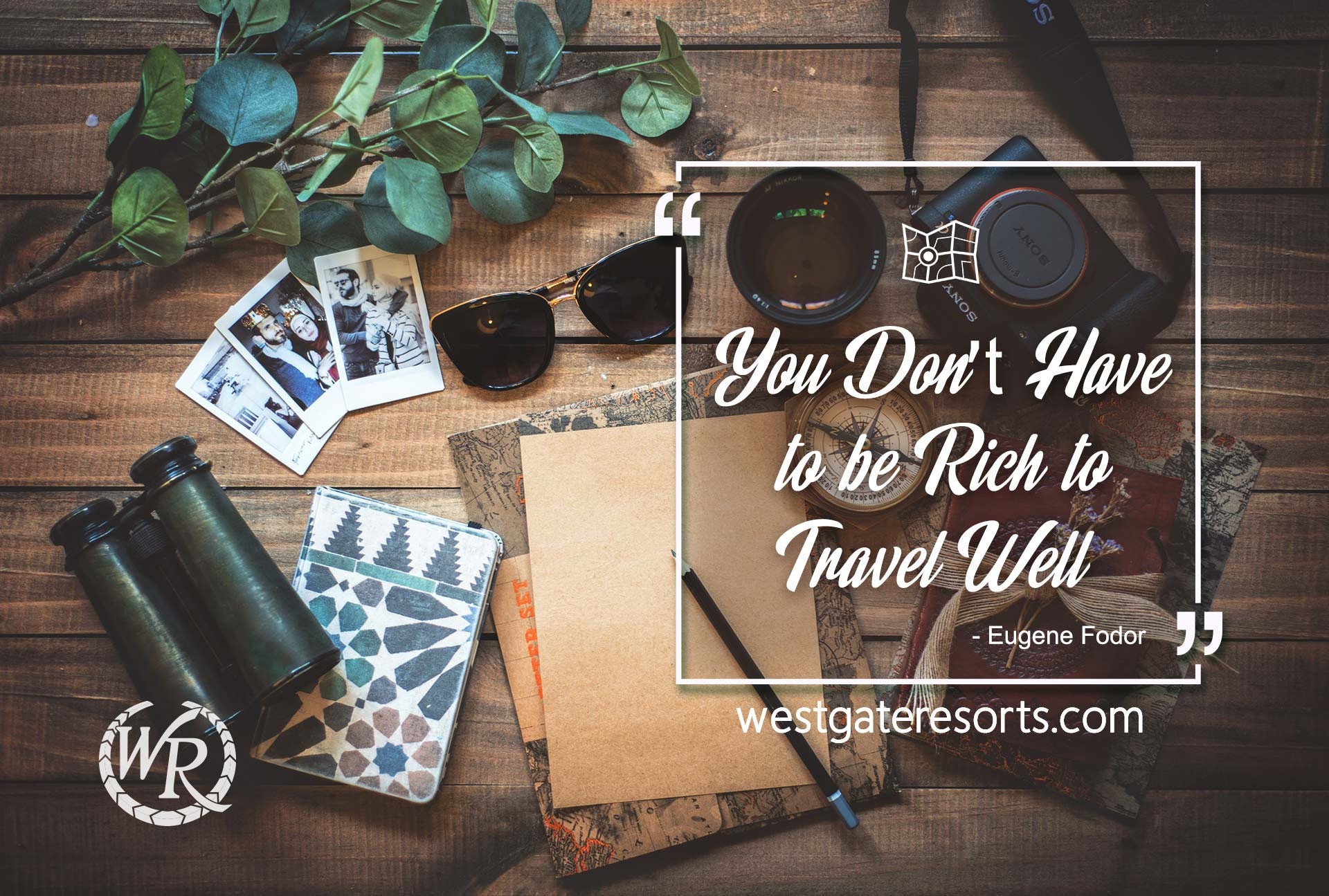 You don’t have to be rich to travel well. | Travel Motivation Quotes | Inspiring Sayings