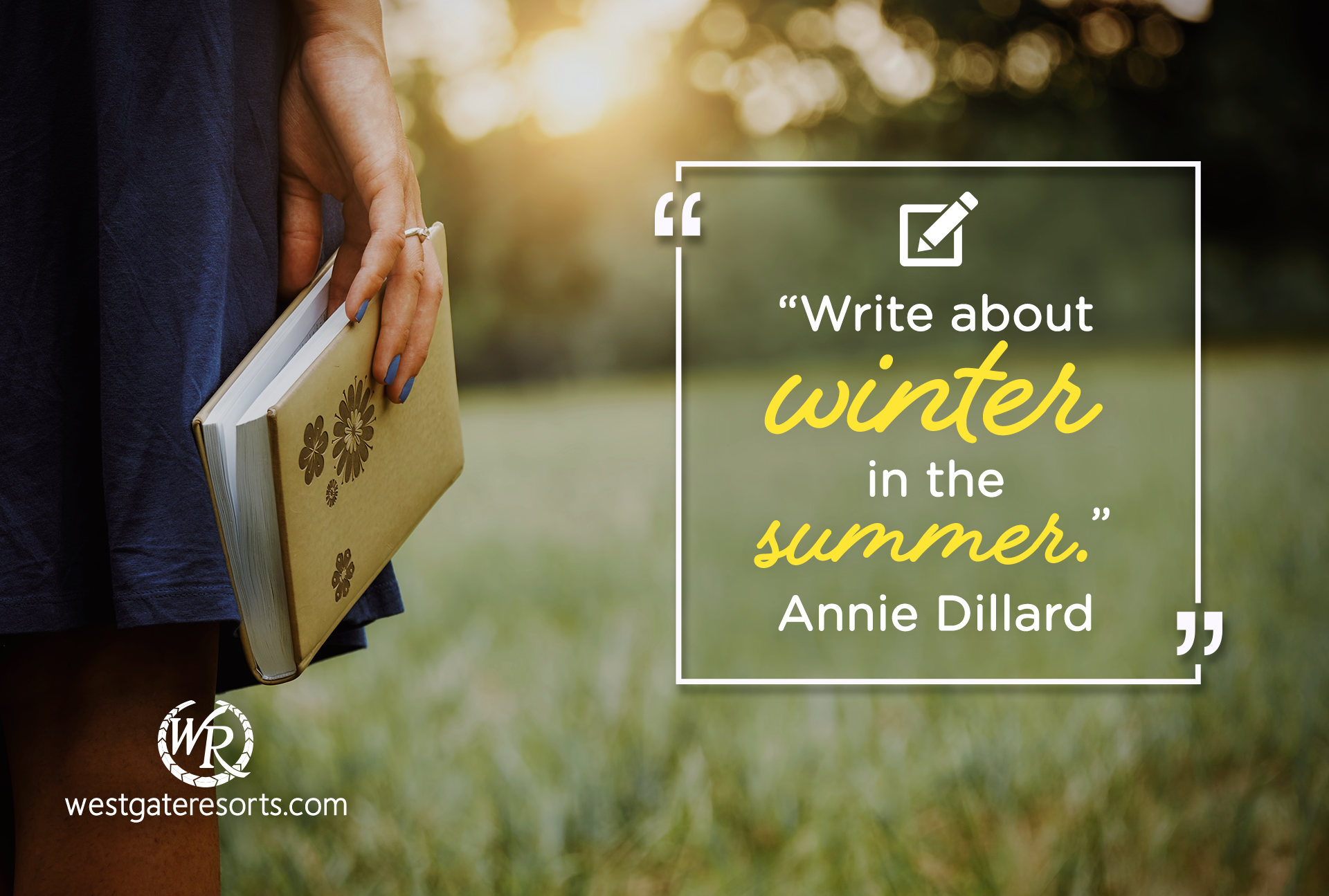 Write about winter in the summer | Travel Motivational Quotes | Summer Quotes