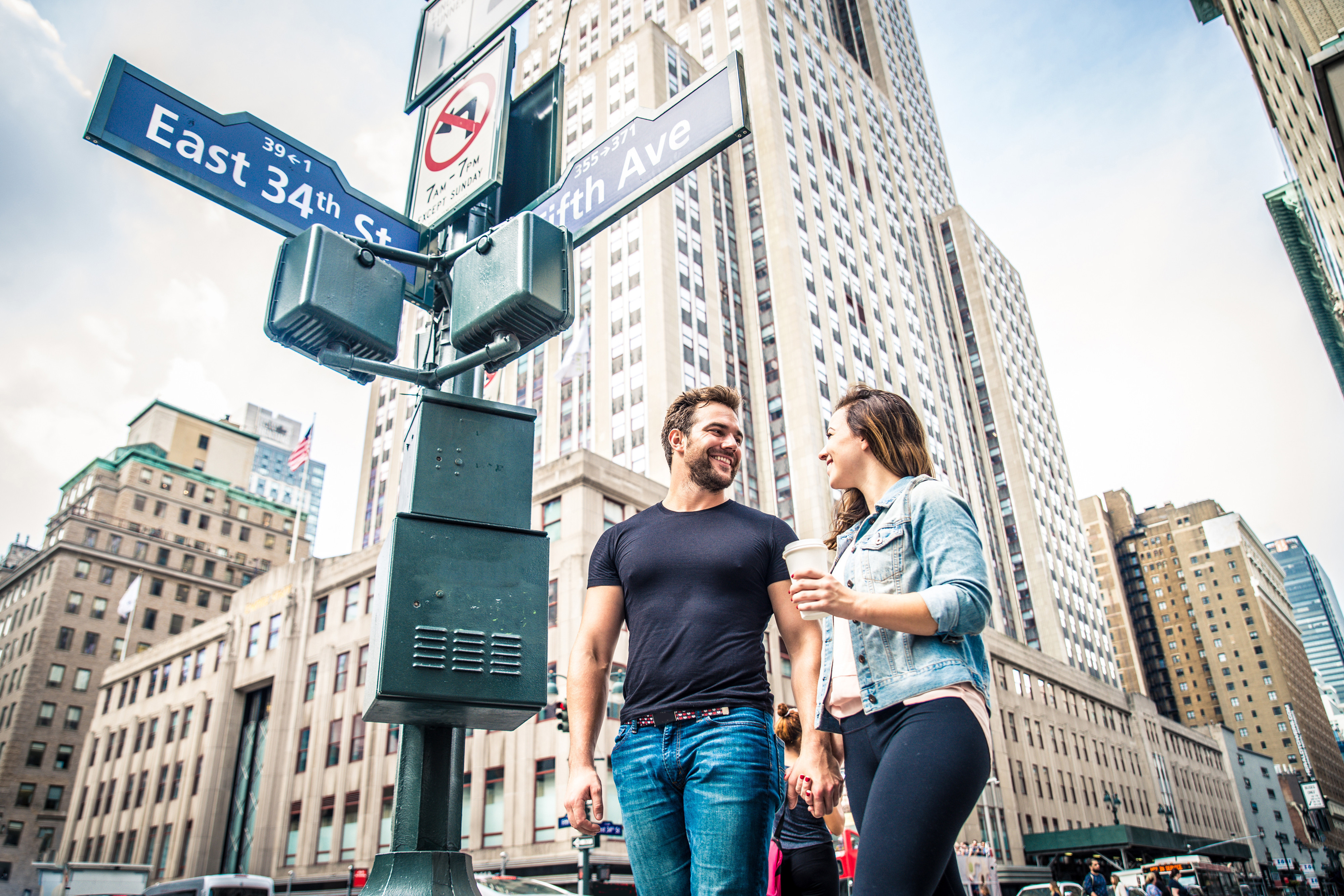 east 34th 5th Avenue couple midtown manhattan new york - westgate nyc