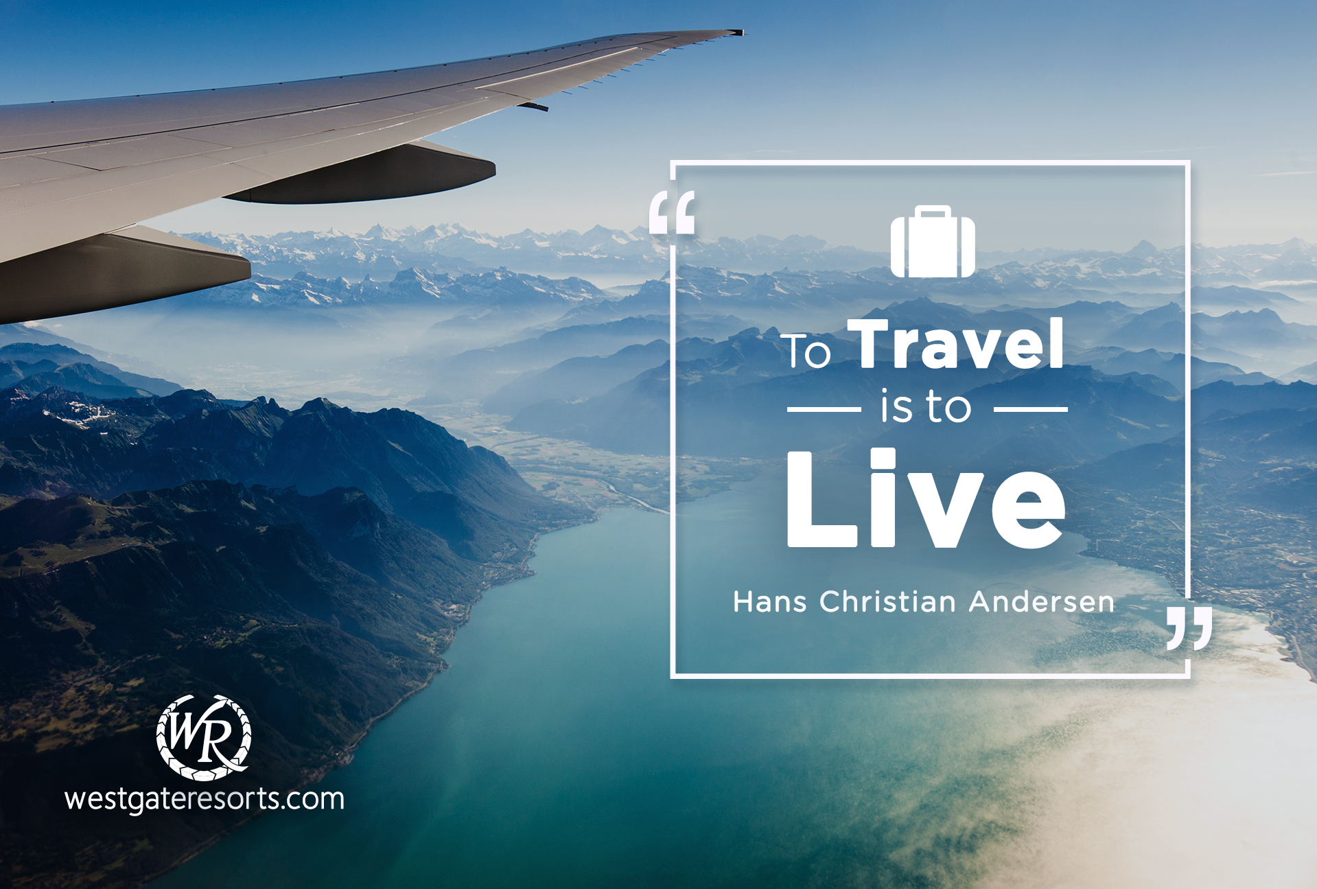 To Travel is to Live. – Hans Christian Andersen | Travel Motivational Quotes