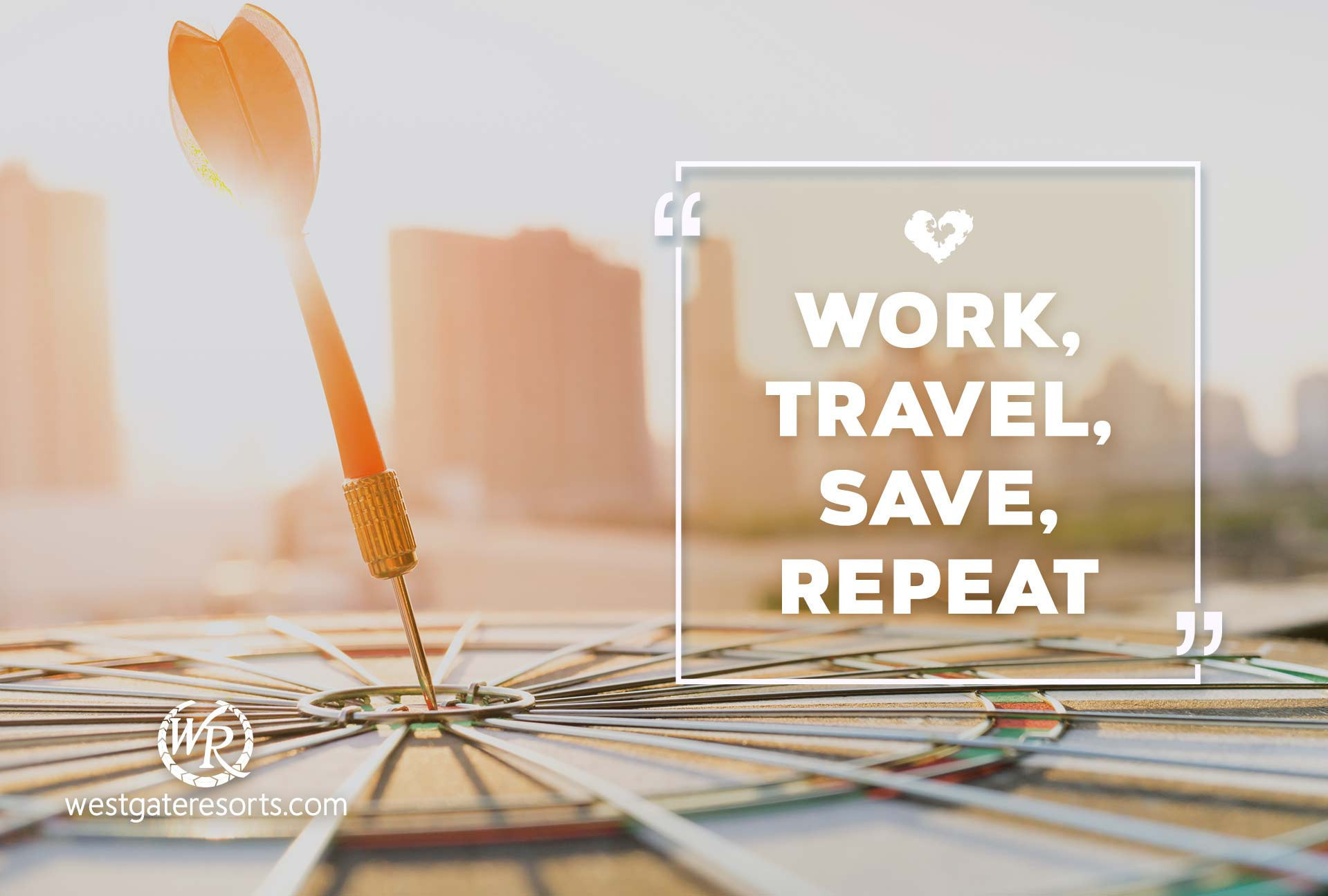 Work, Travel, Save, Repeat. | Travel Motivational Quotes