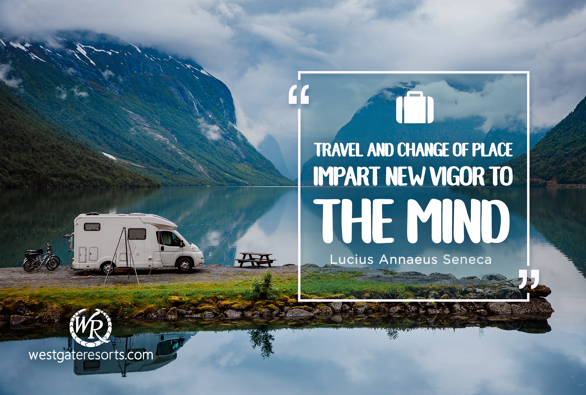 Travel and change of place impart new vigor to the mind | Quotes by Seneca | Travel Motivational Quotes