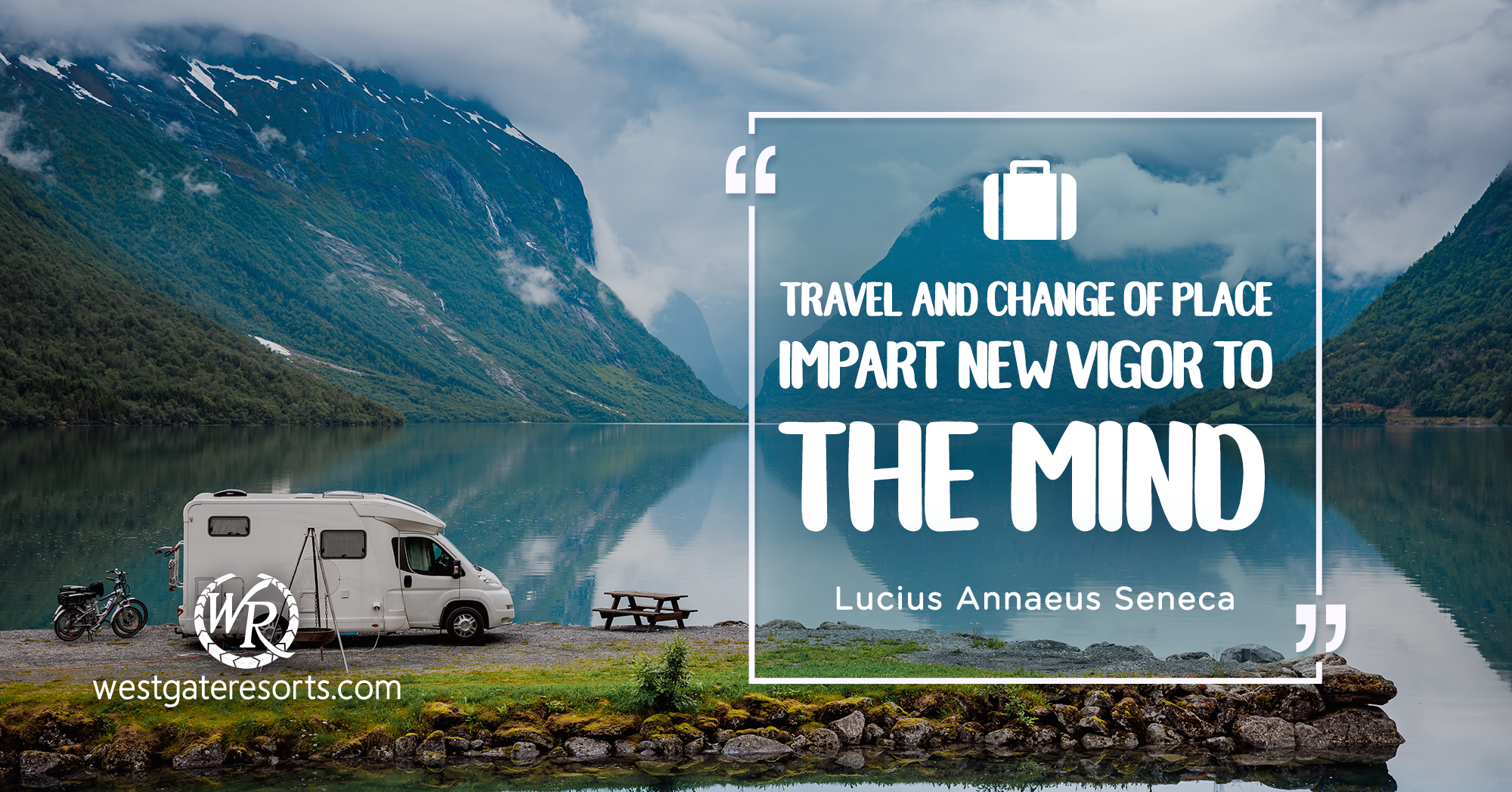 Travel and Change of Place Impart New Vigor to the Mind. | Travel Motivational Quotes