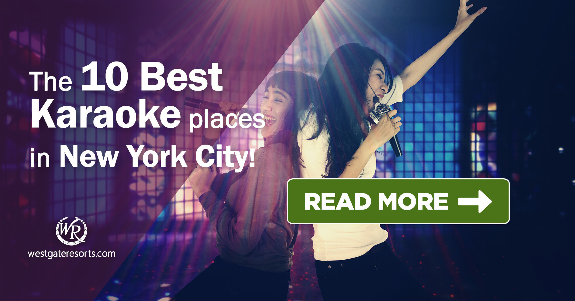 Los 10 mejores lugares de karaoke en la ciudad de Nueva York | Guía de karaoke de Manhattan | Westgate ciudad de Nueva York