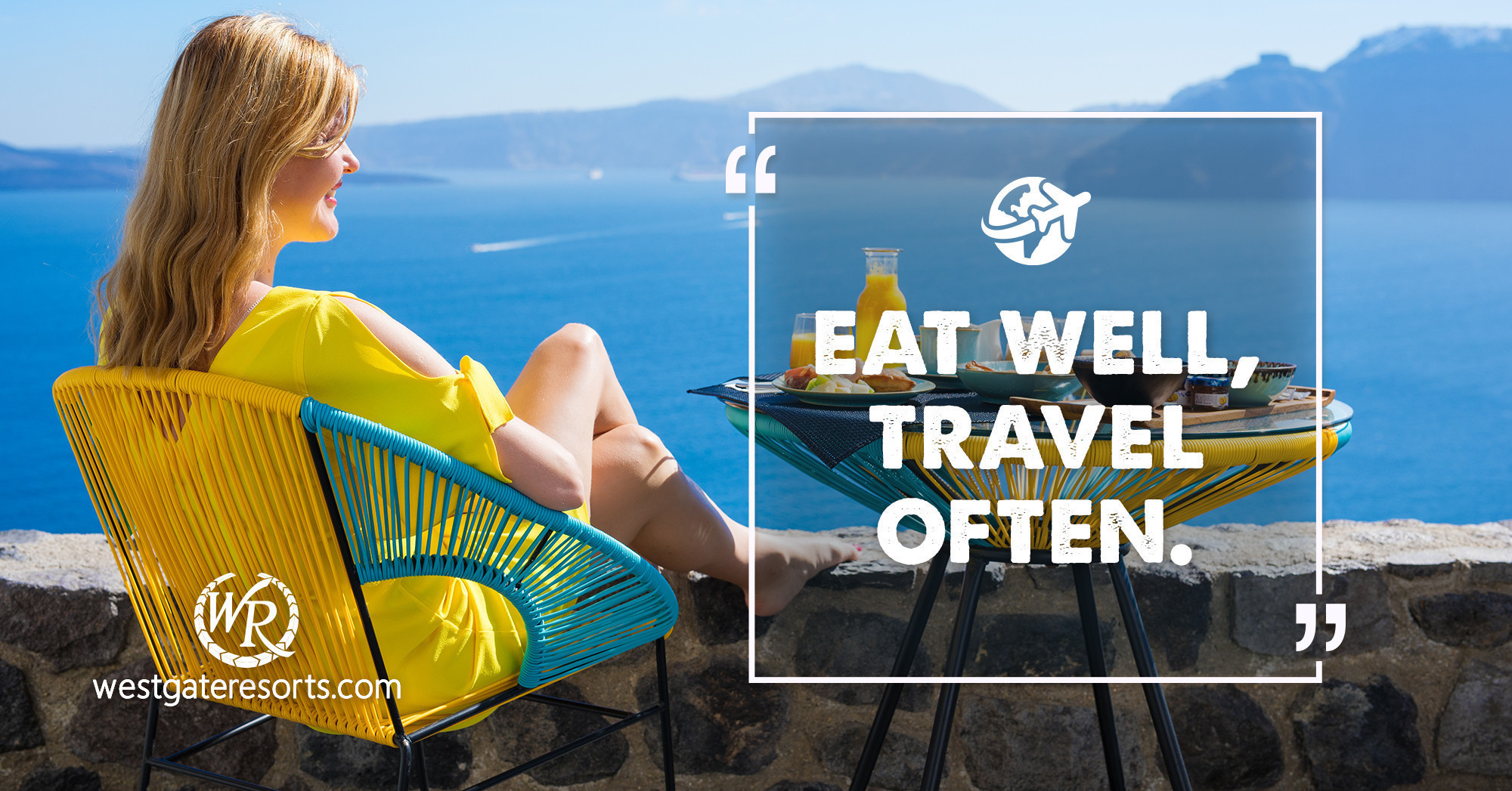 Eat Well, Travel Often. | Travel Motivational Quotes