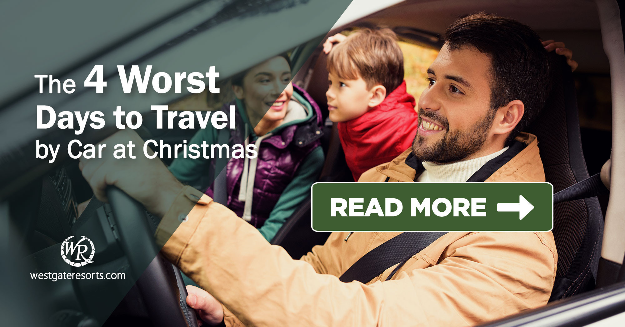 The 4 Worst Days to Travel by Car at Christmas | Westgate Resorts