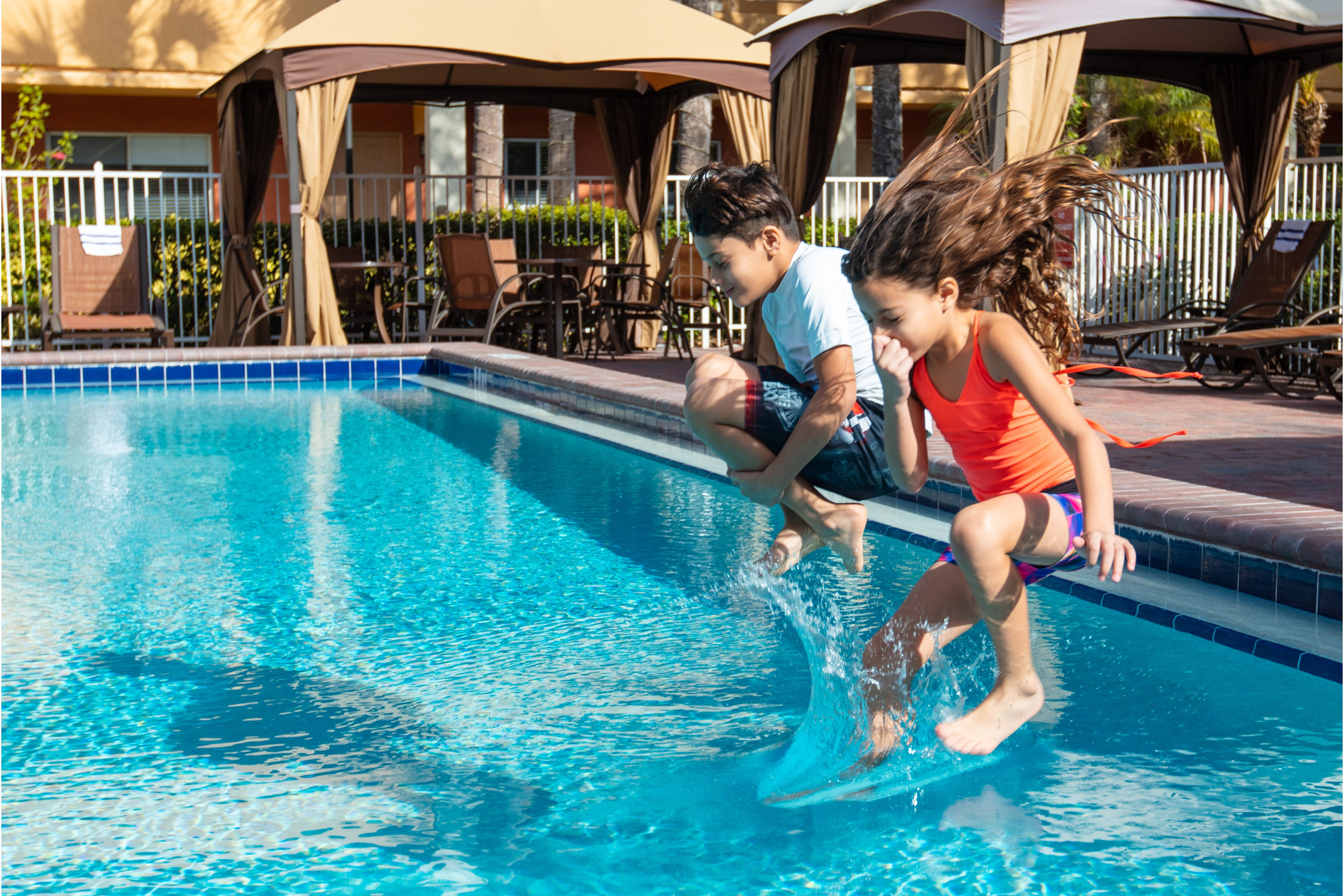 kids in pool - westgate leisure resort