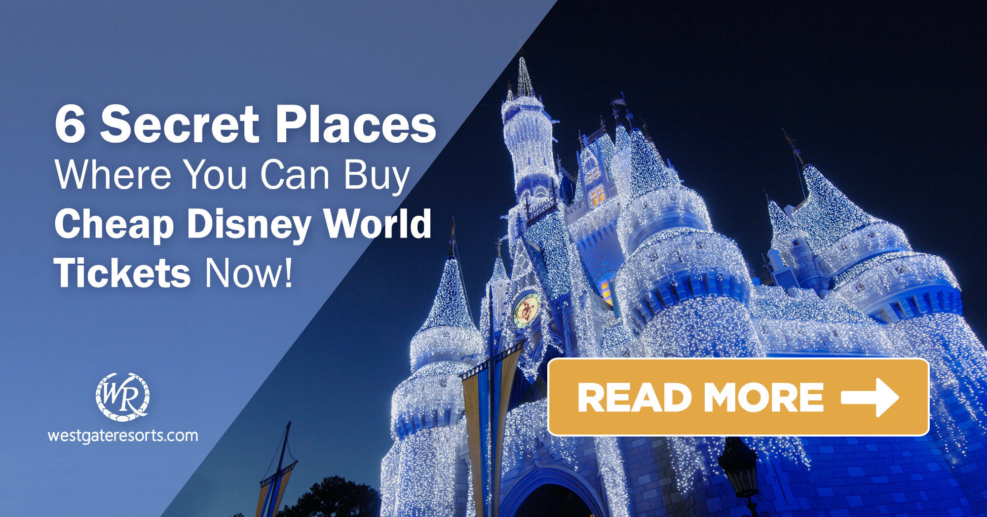 ¡6 lugares secretos donde puedes comprar boletos baratos de Disney World ahora! | Entradas Disney Baratas