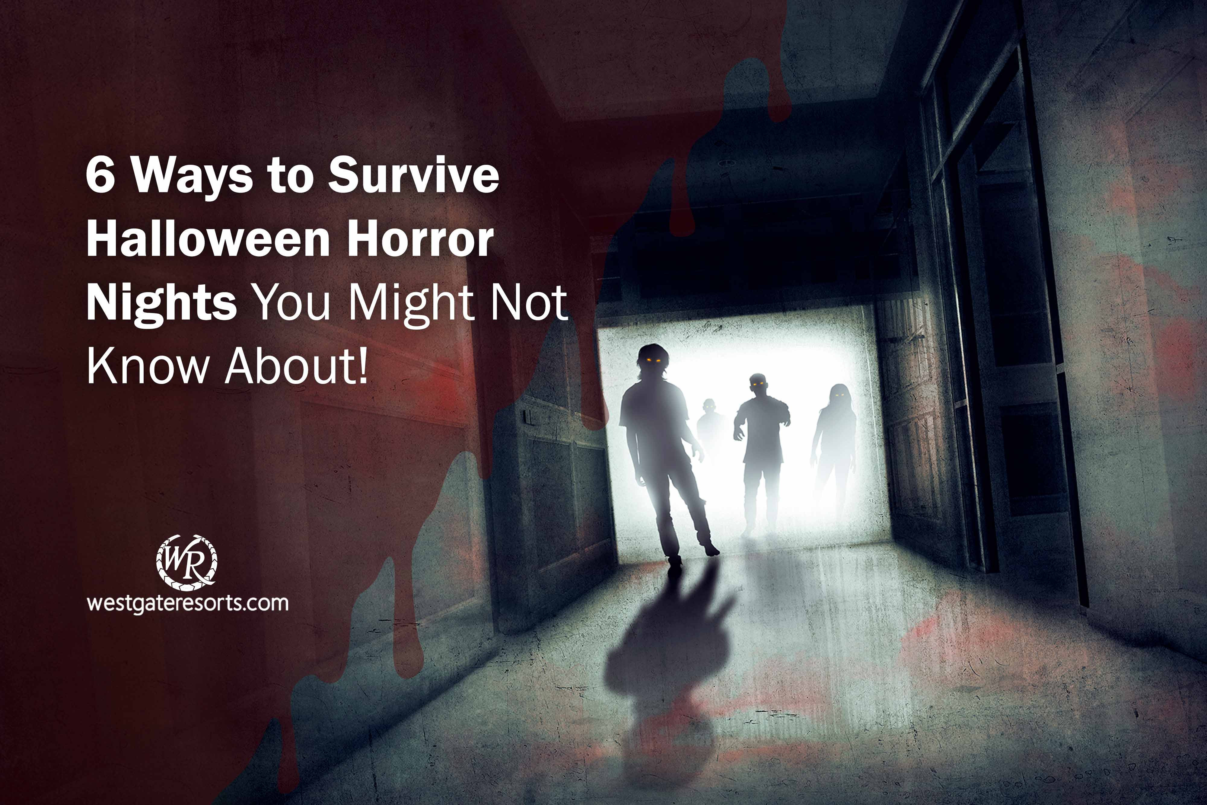 ¡6 maneras de sobrevivir a las noches de terror de Halloween que quizás no conozcas! | HHN 2019