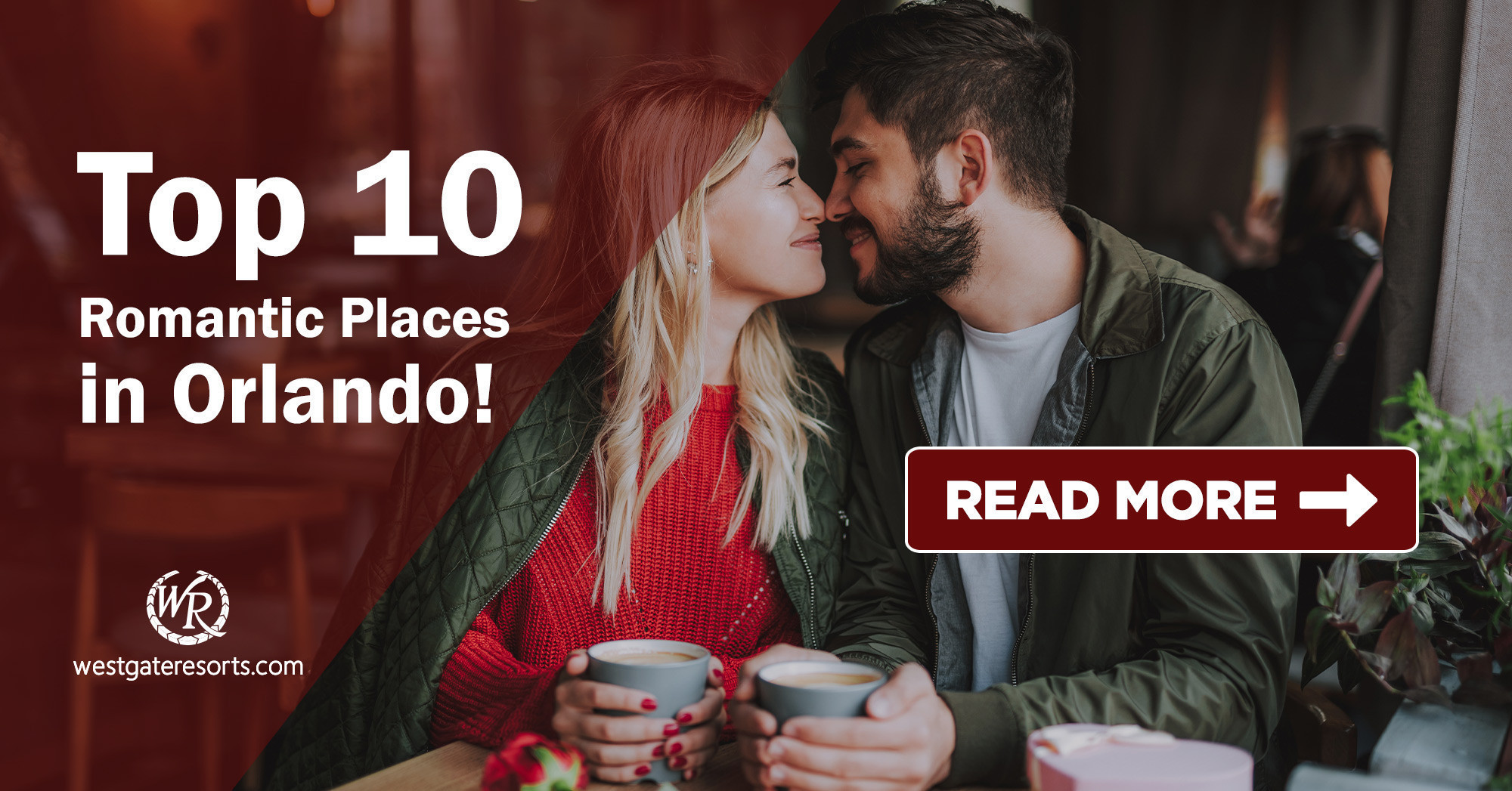¡Los 10 mejores lugares románticos en Orlando!