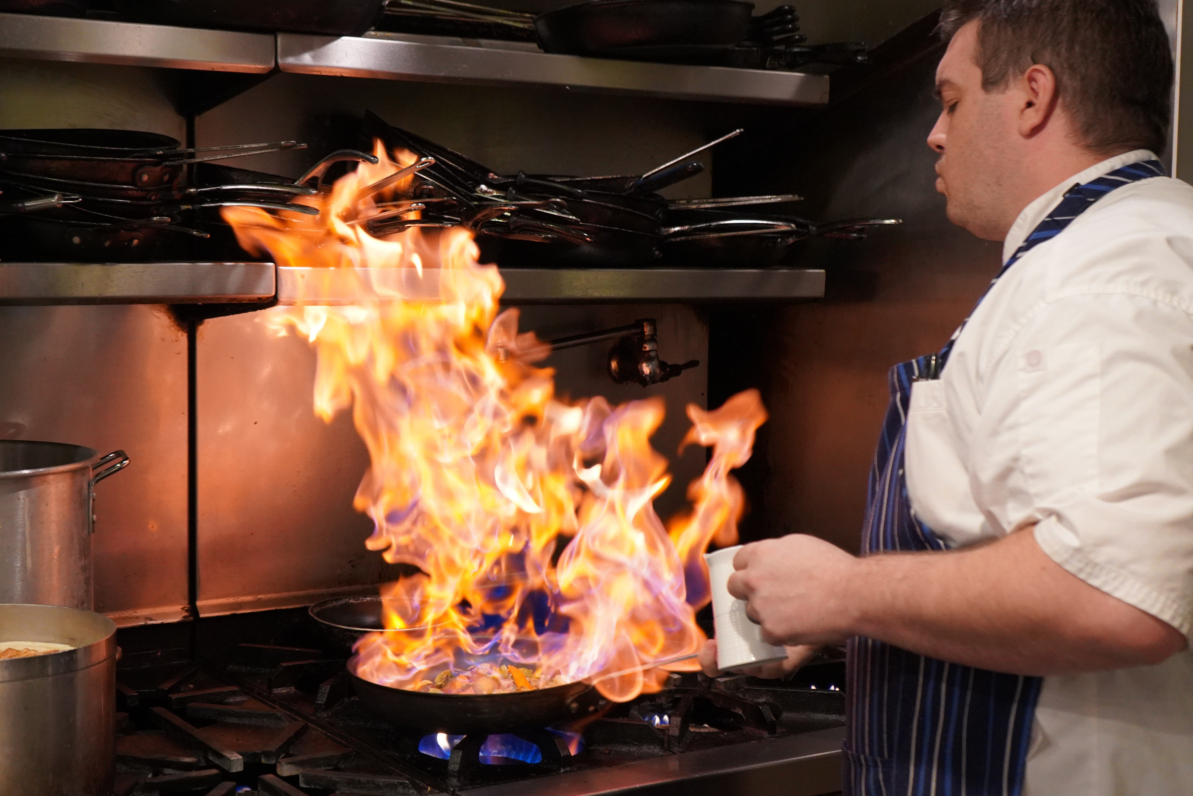 chef at Edge Steakhouse