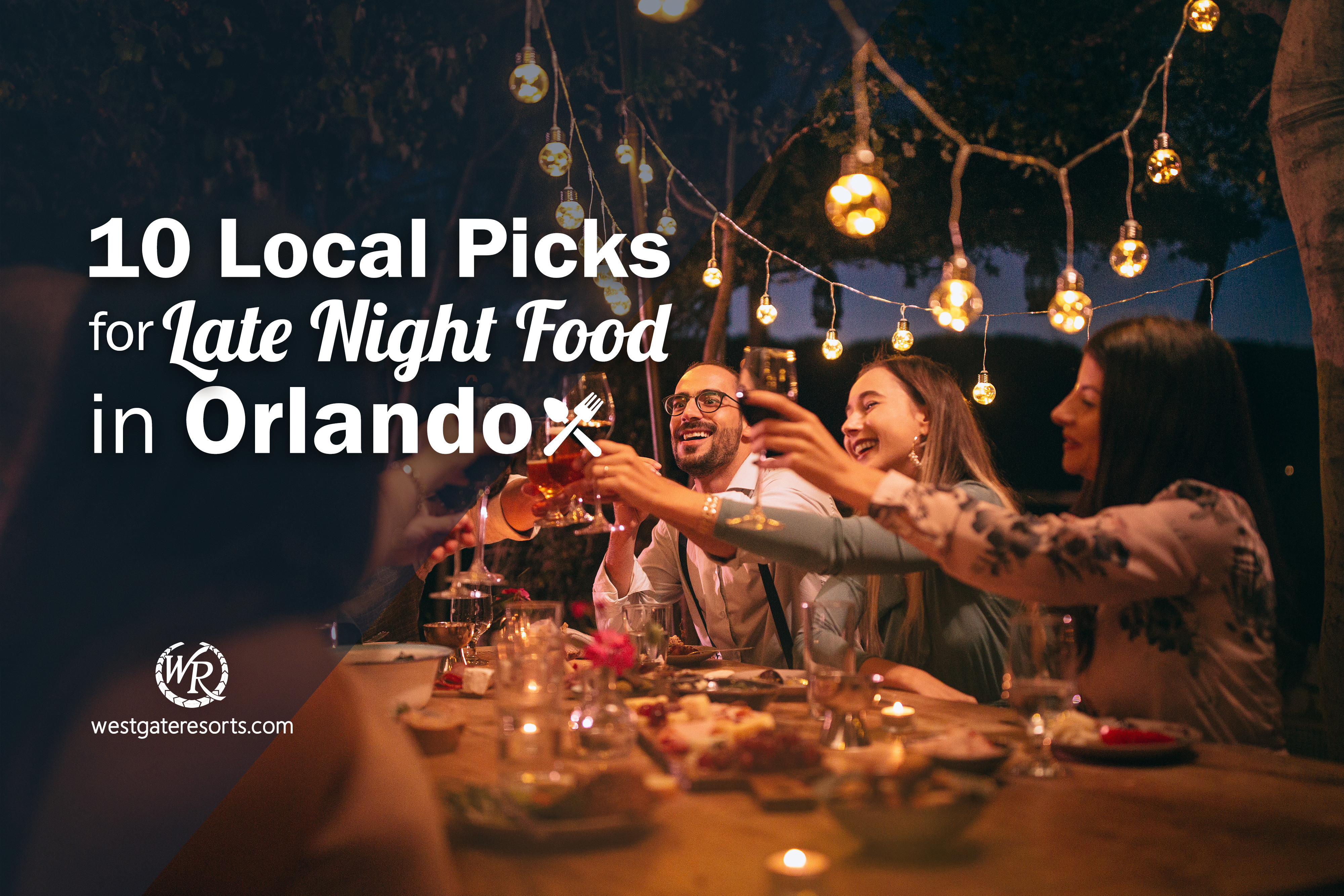 10 selecciones locales para comida nocturna en Orlando