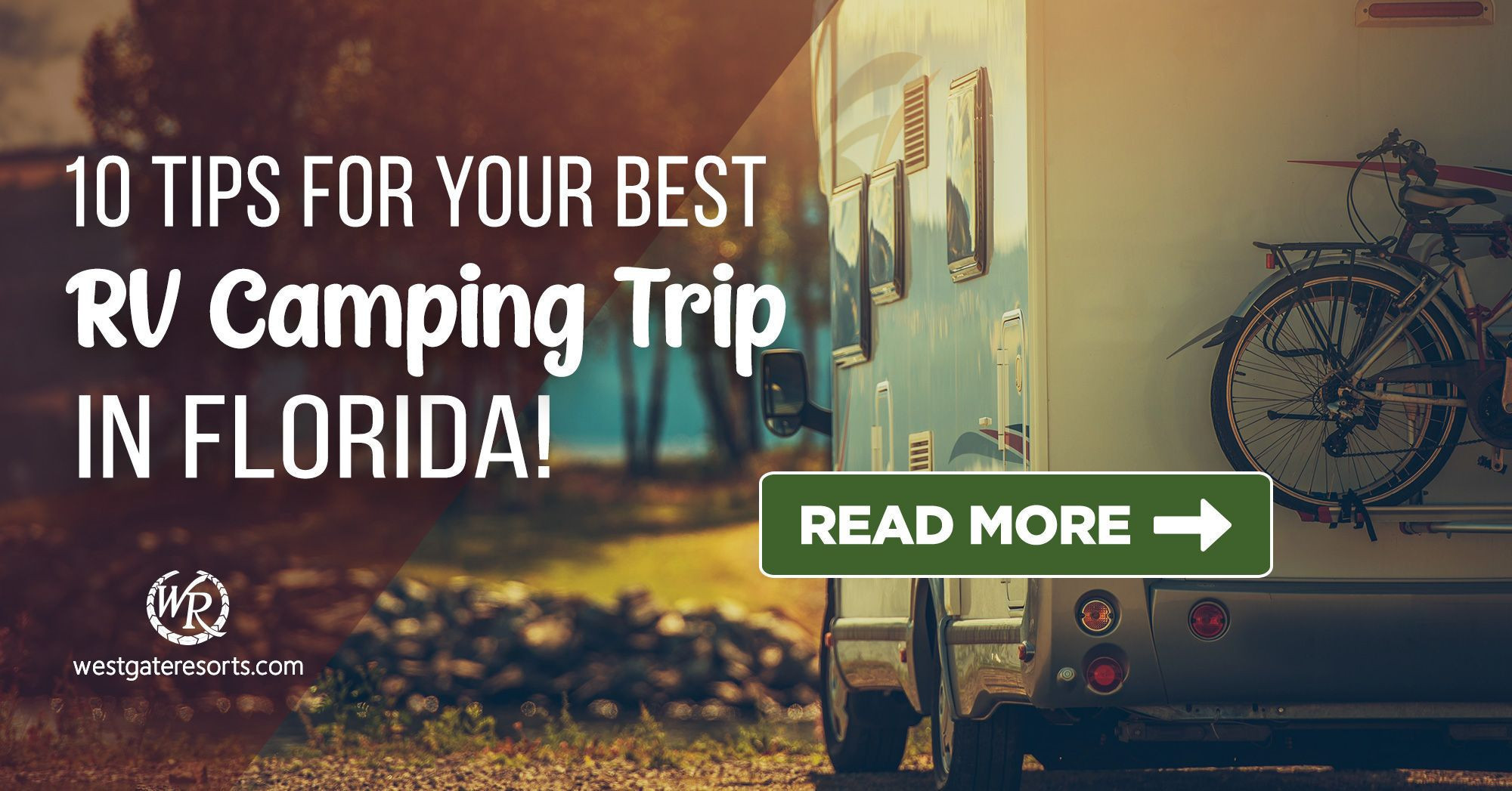 ¡Diez consejos para su mejor viaje de acampada en casa rodante en Florida!