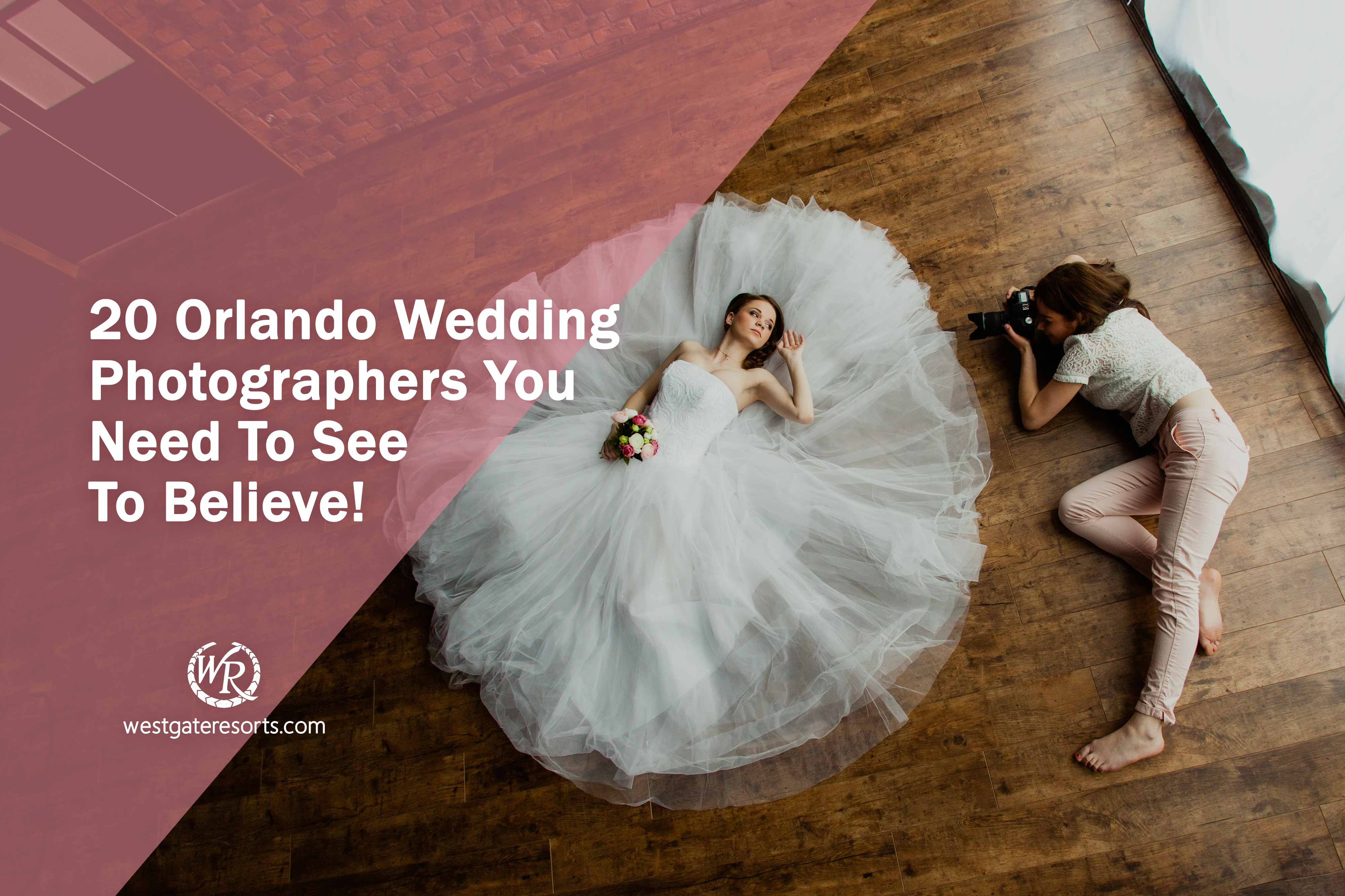 ¡20 fotógrafos de bodas de Orlando que debes ver para creer!