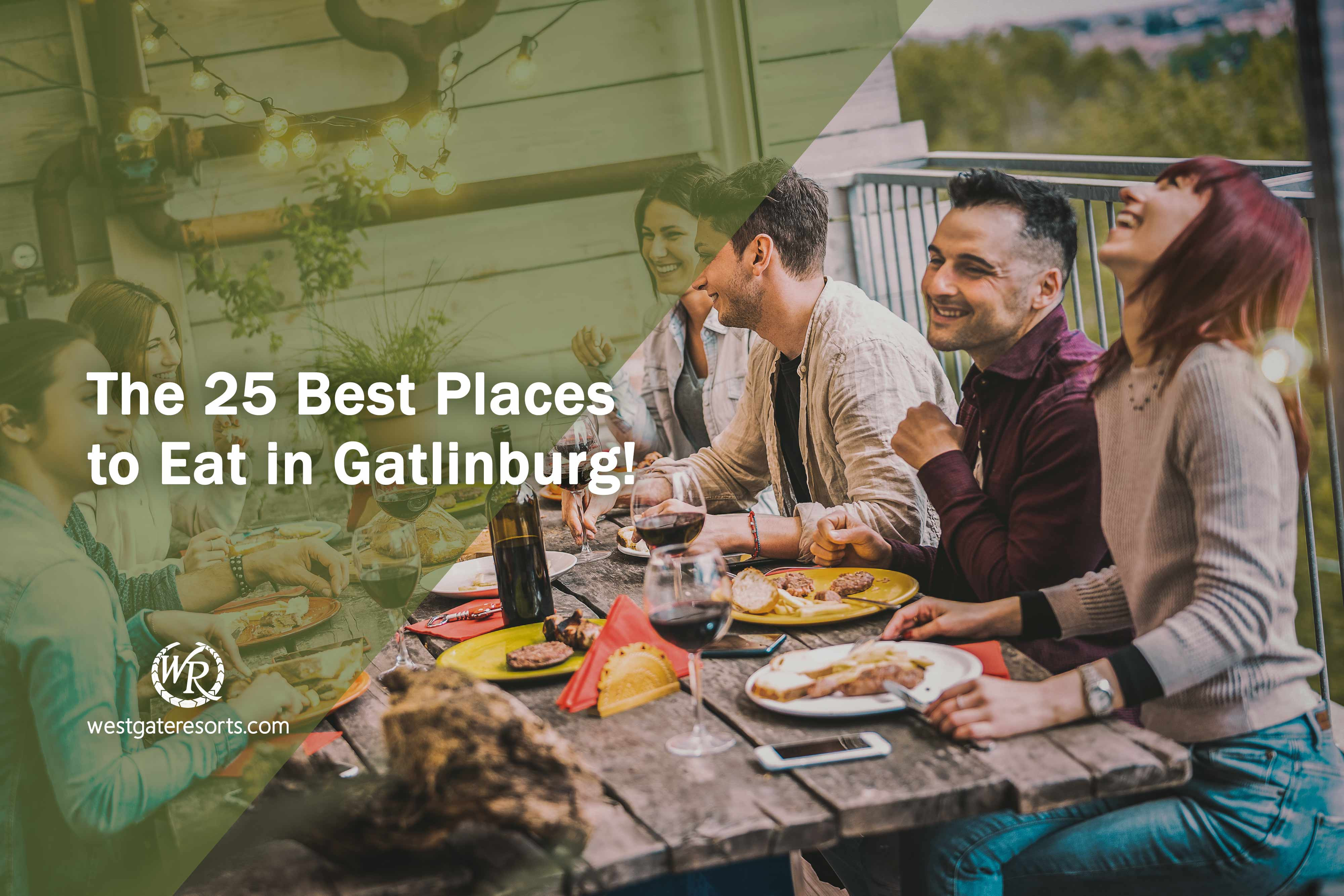 ¡Los 25 mejores lugares para comer en Gatlinburg!