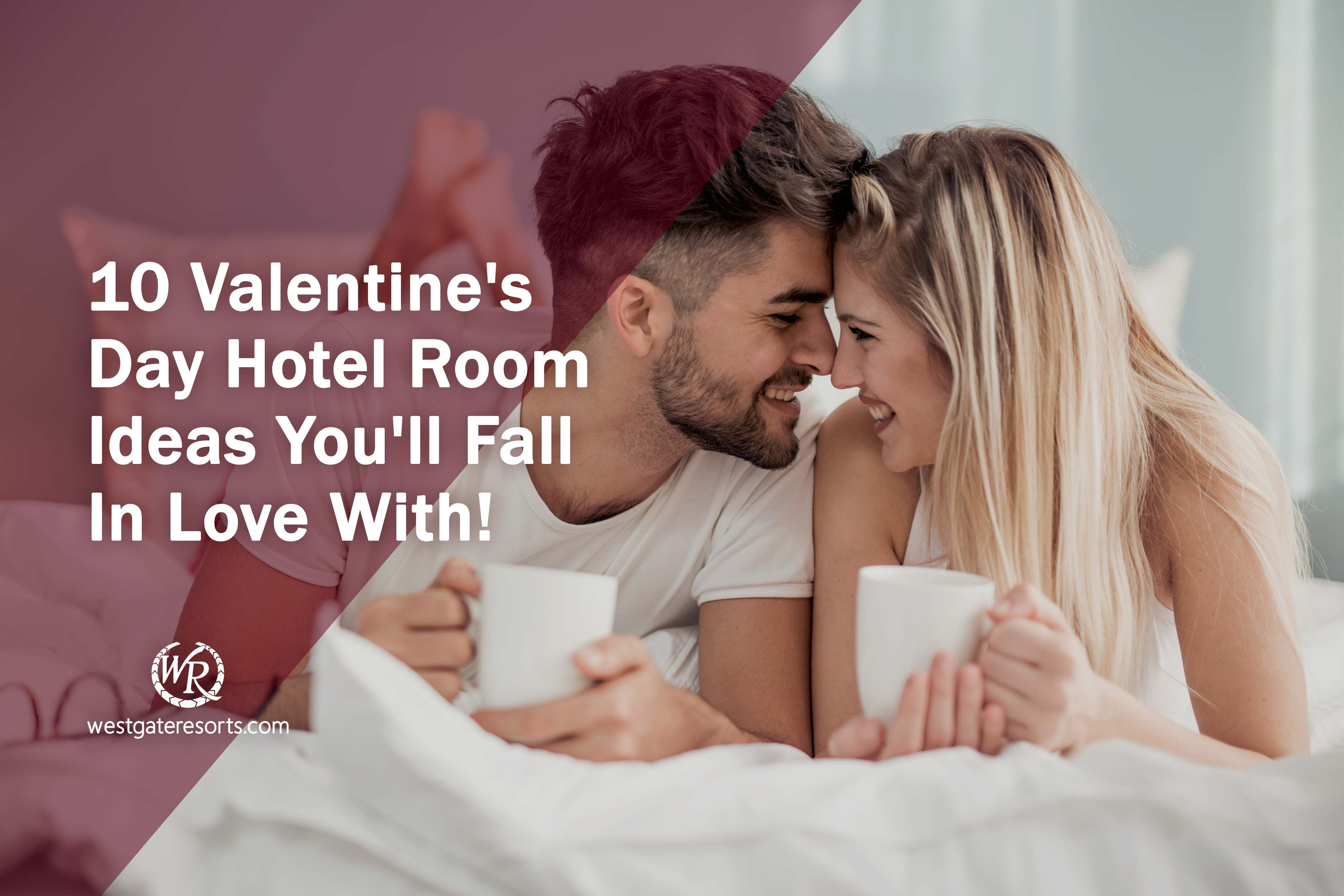 ¡10 ideas de habitaciones de hotel para el día de San Valentín que te enamorarán!