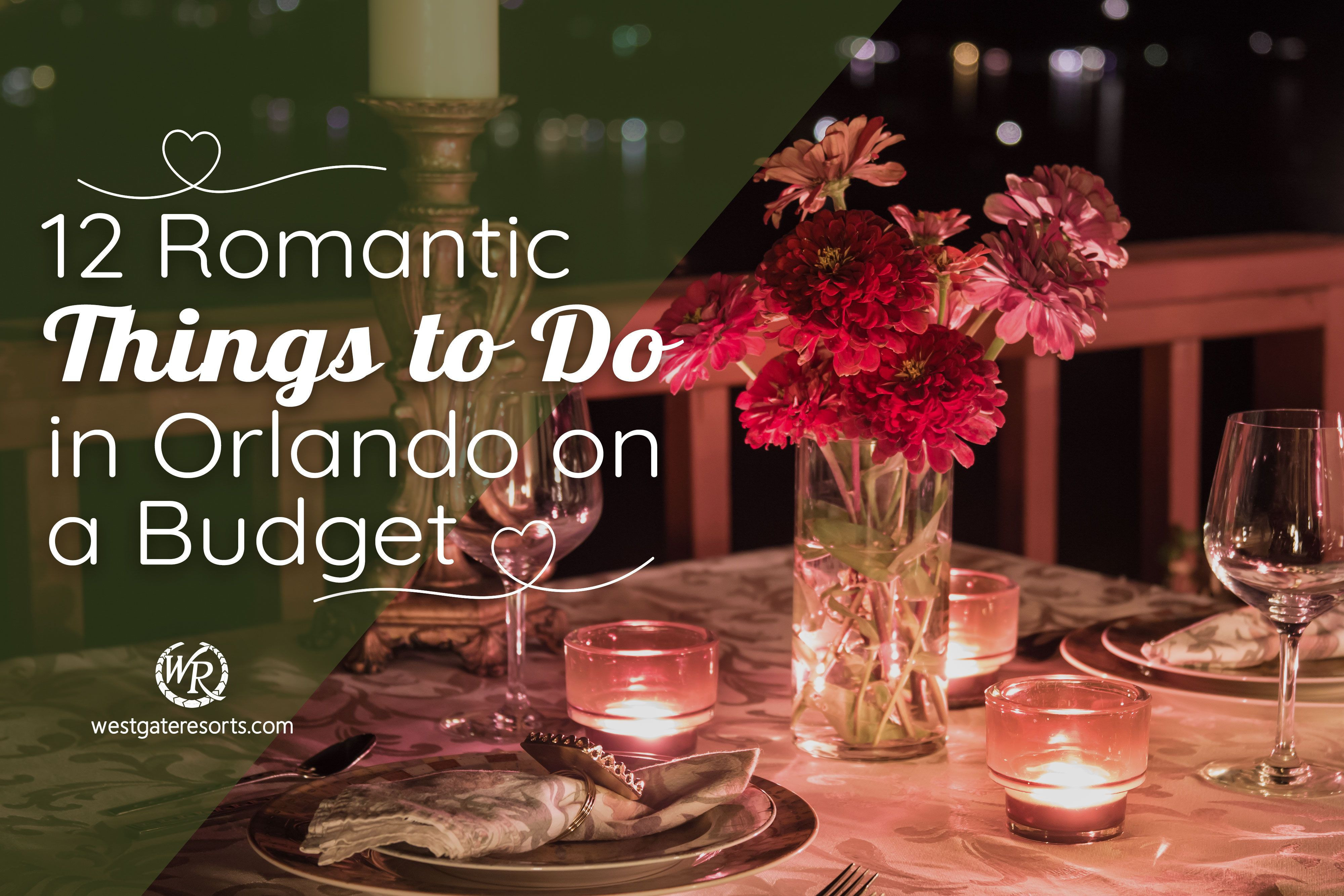 12 cosas románticas para hacer en Orlando con poco presupuesto