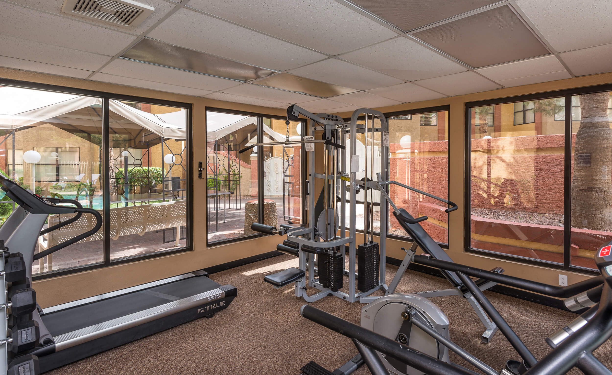 Fitness Center with state-of-the-art equipment | Westgate Flamingo Bay Resort