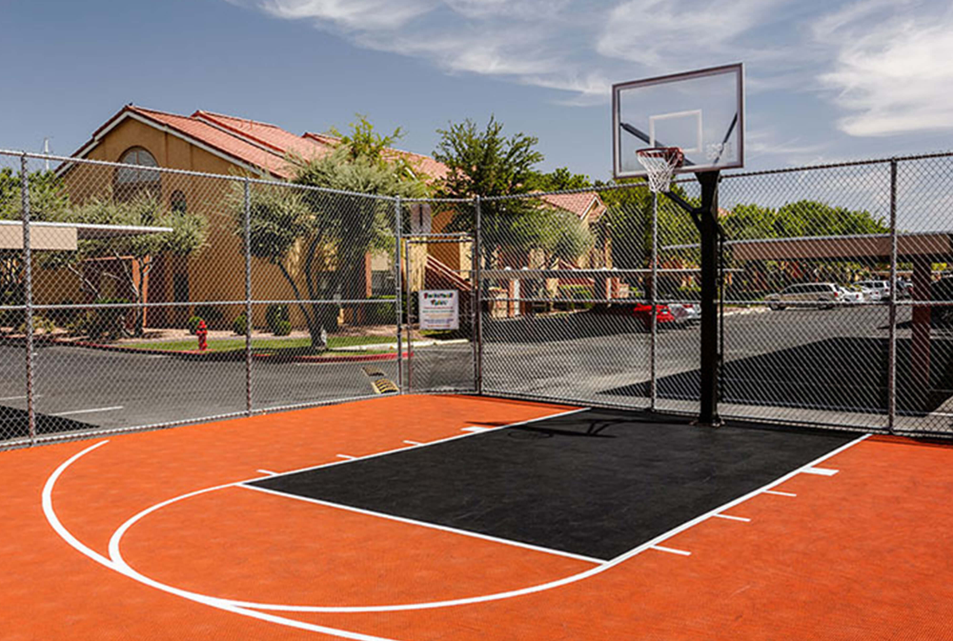 Basketball Court in far corner of resort | Westgate Flamingo Bay Resort | Westgate Resorts in Las Vegas NV