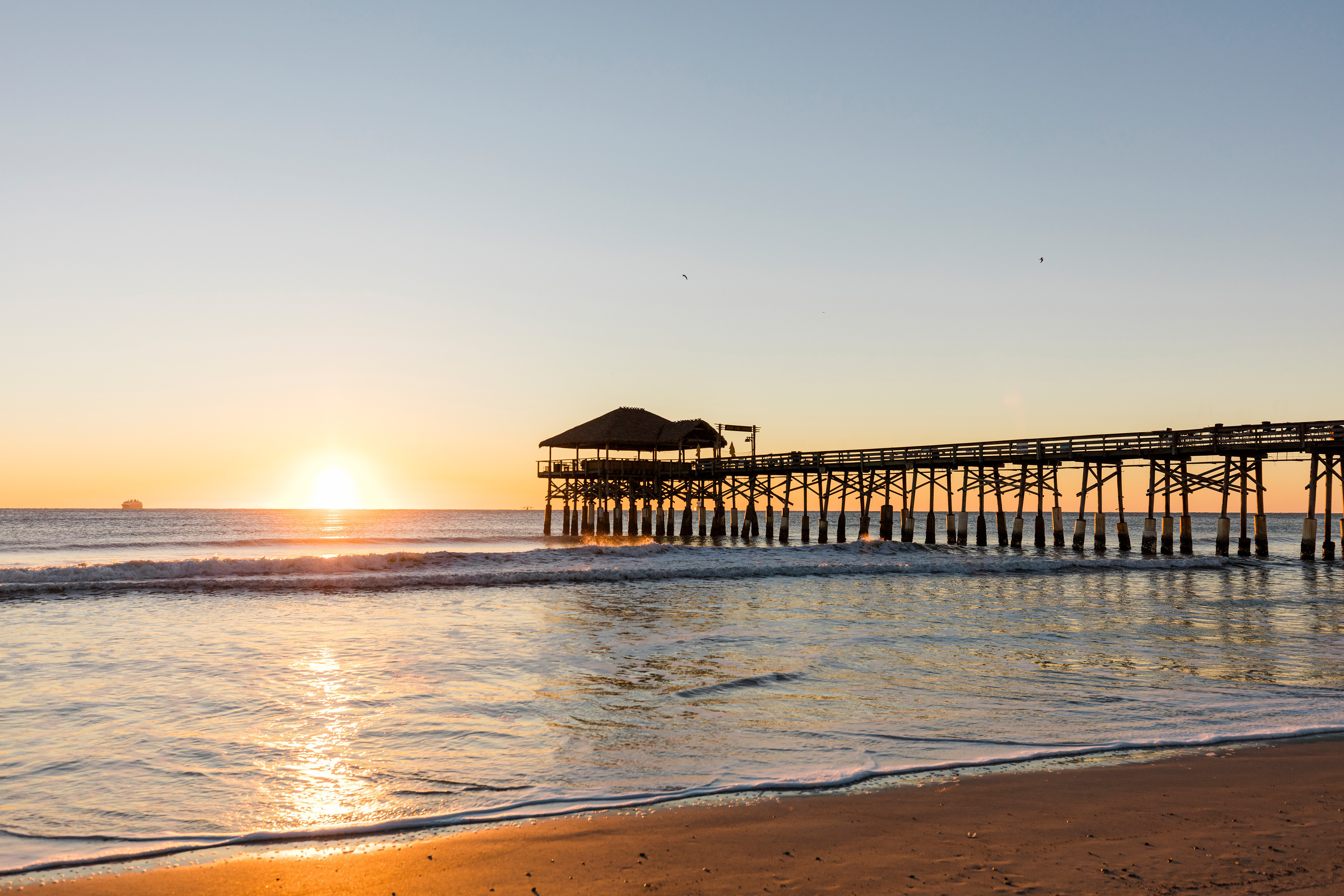 Sunset at Cocoa Beach Pier - Florida