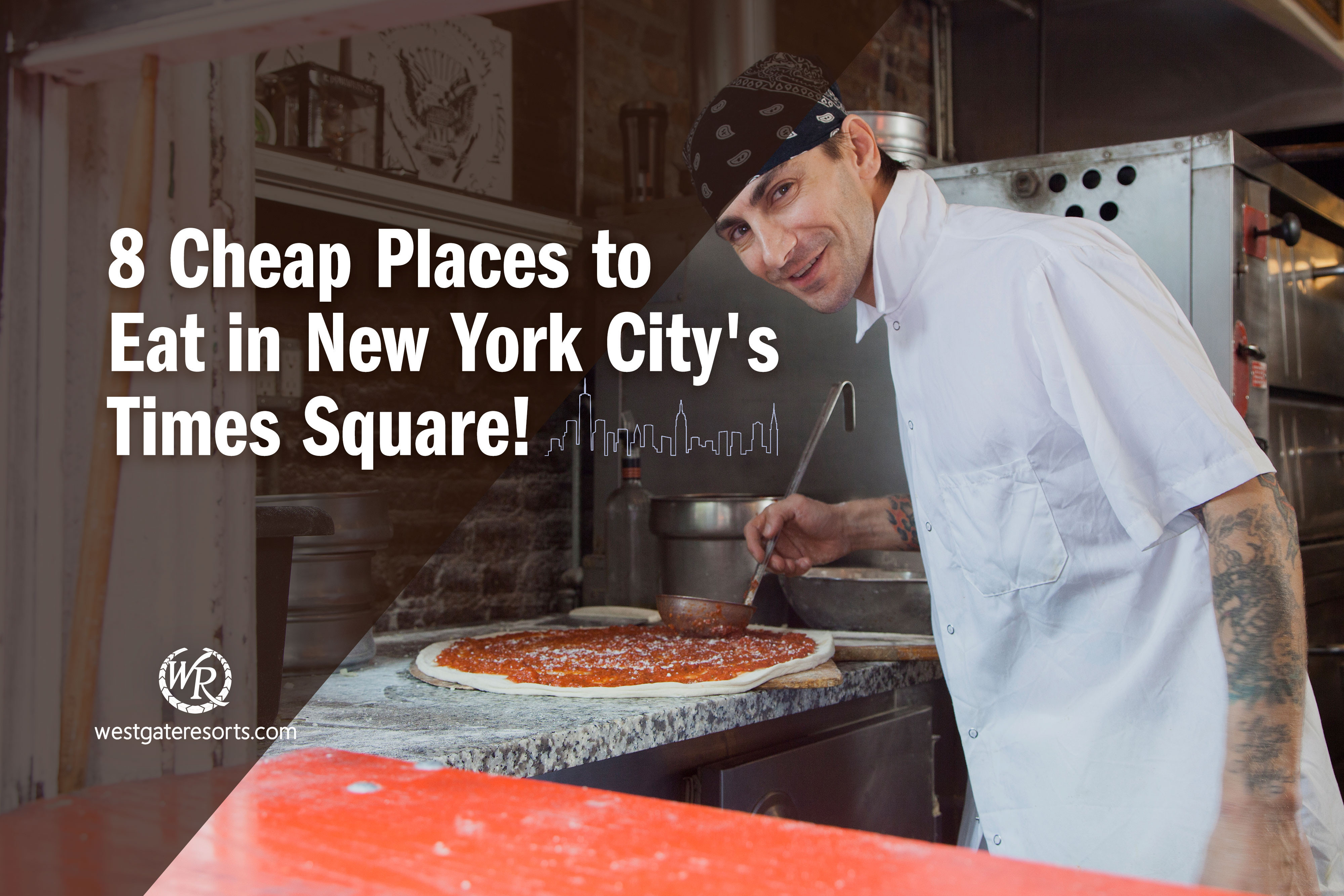 ¡8 lugares baratos para comer en Times Square de la ciudad de Nueva York!