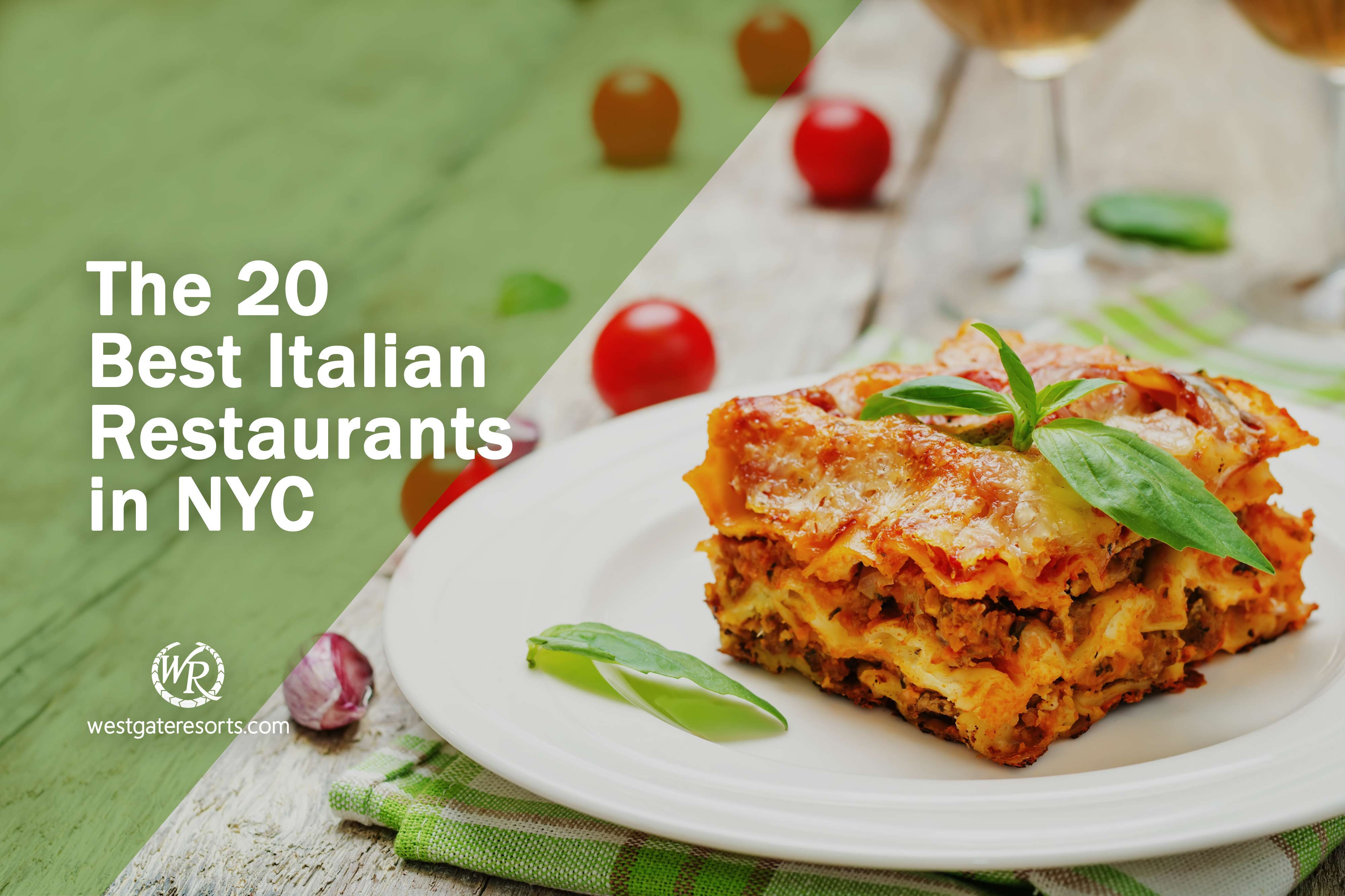 Los 20 mejores restaurantes italianos de Nueva York