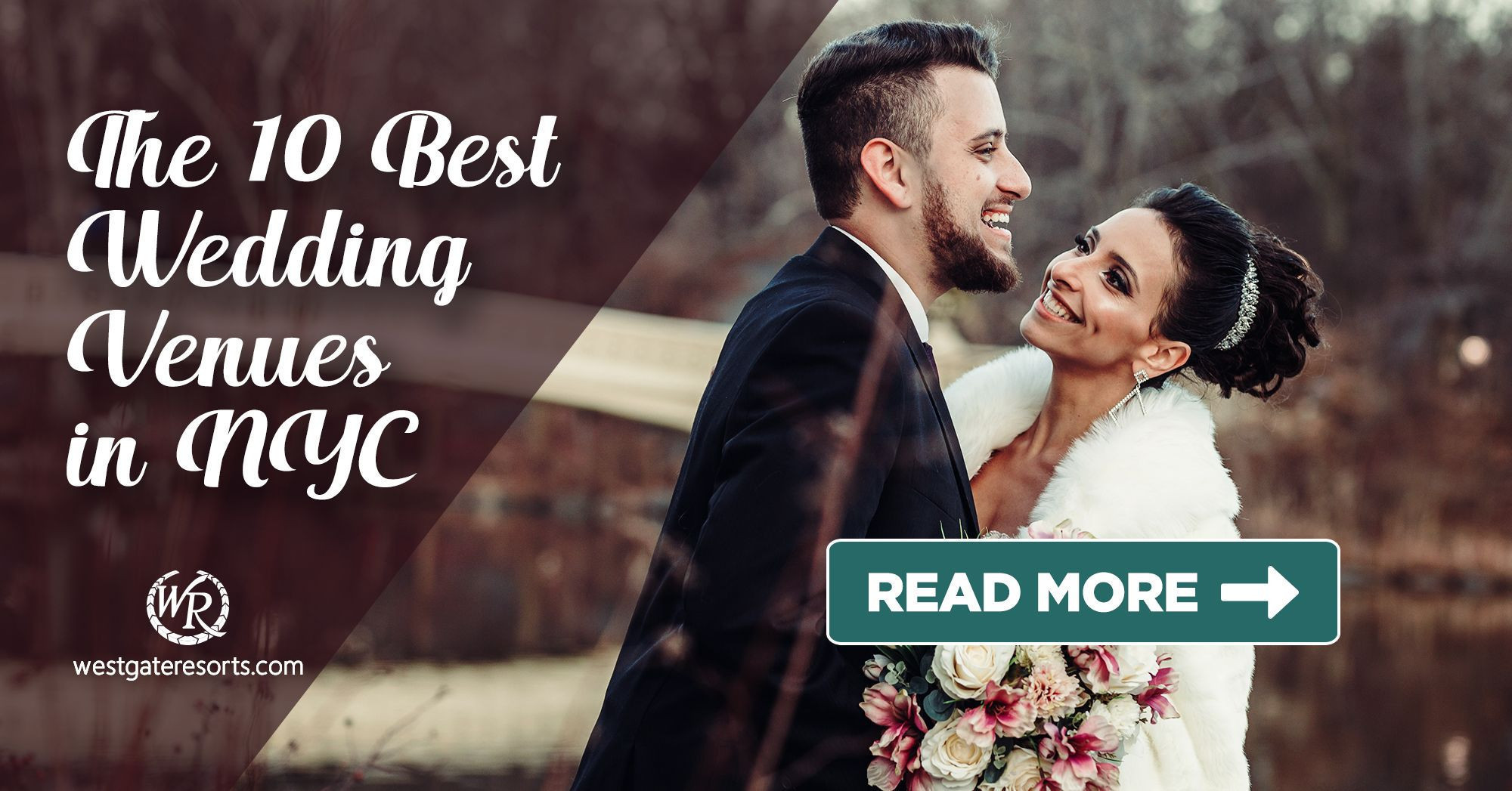 Los 10 mejores lugares para celebrar bodas de los que se jactan los lugareños de Nueva York