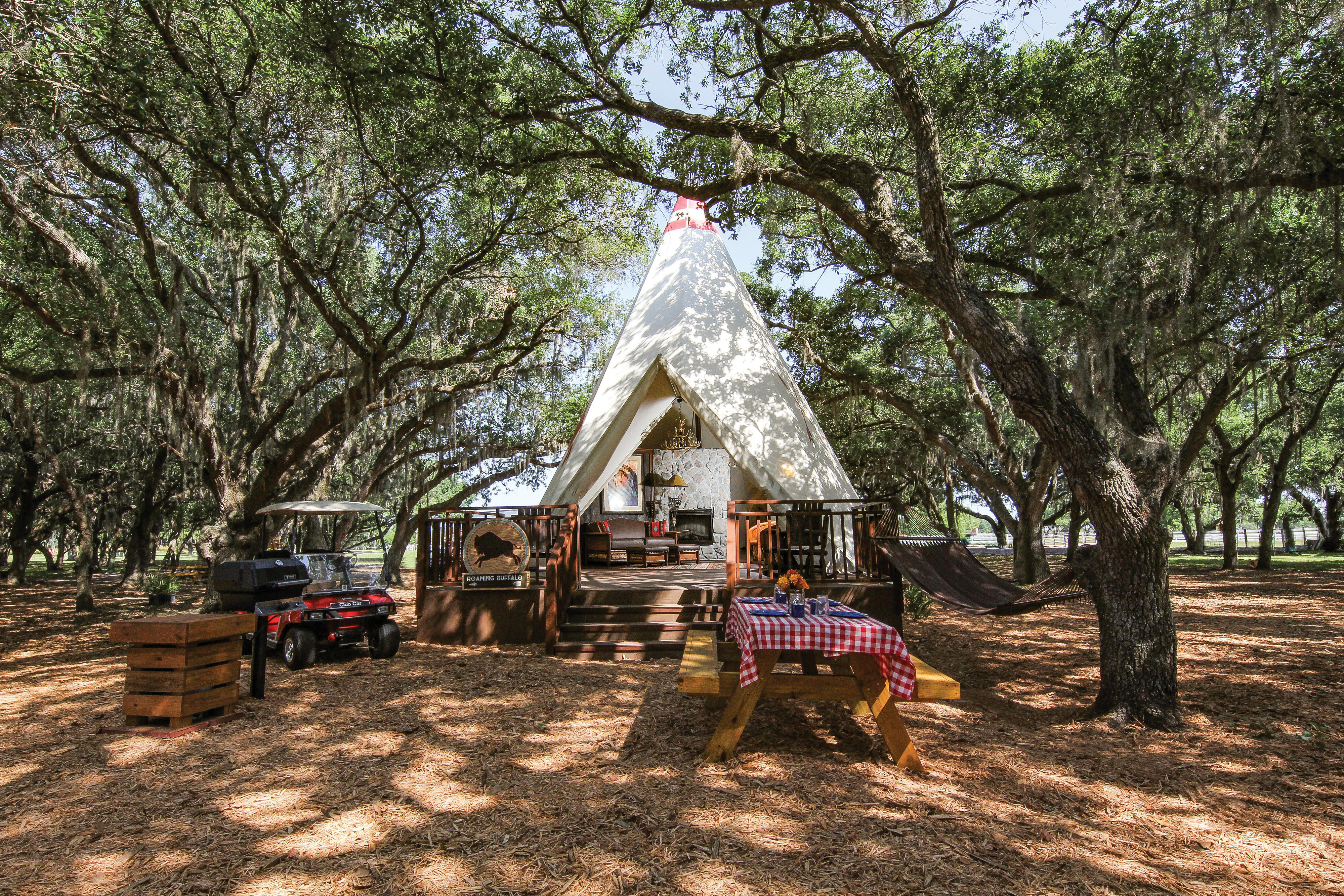 Glamping at Westgate River Ranch