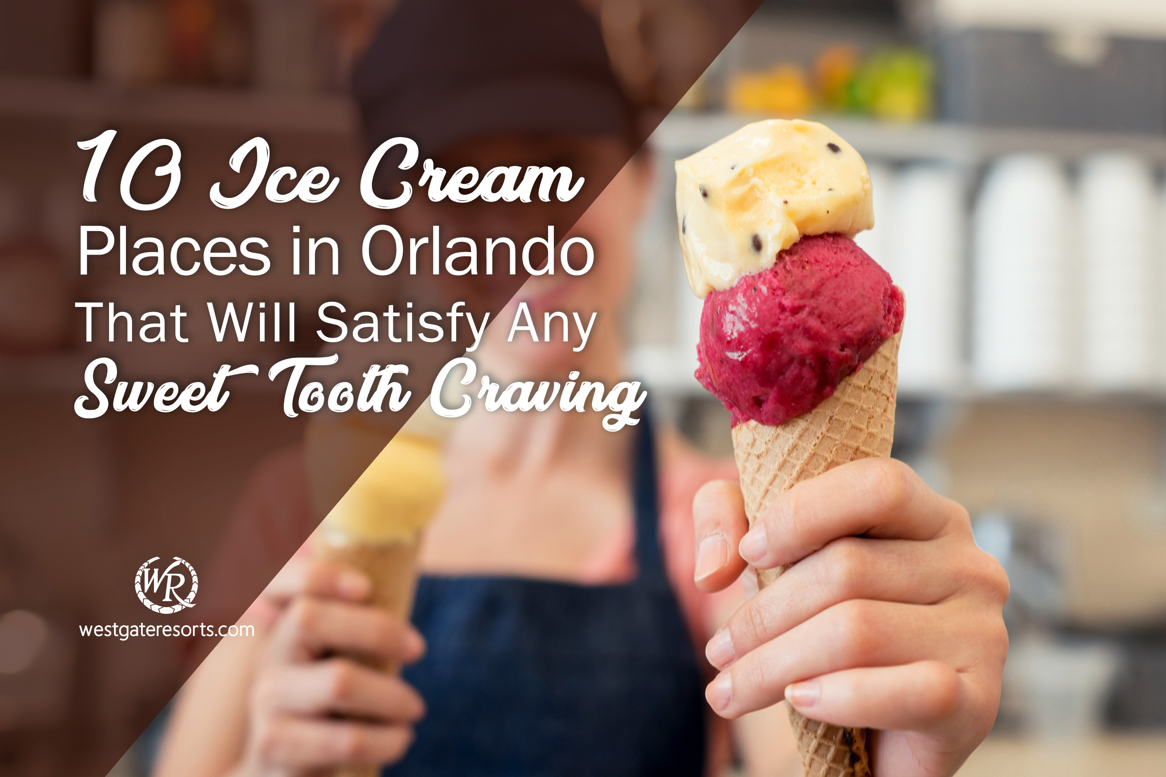 10 heladerías en Orlando que satisfarán cualquier antojo de golosos