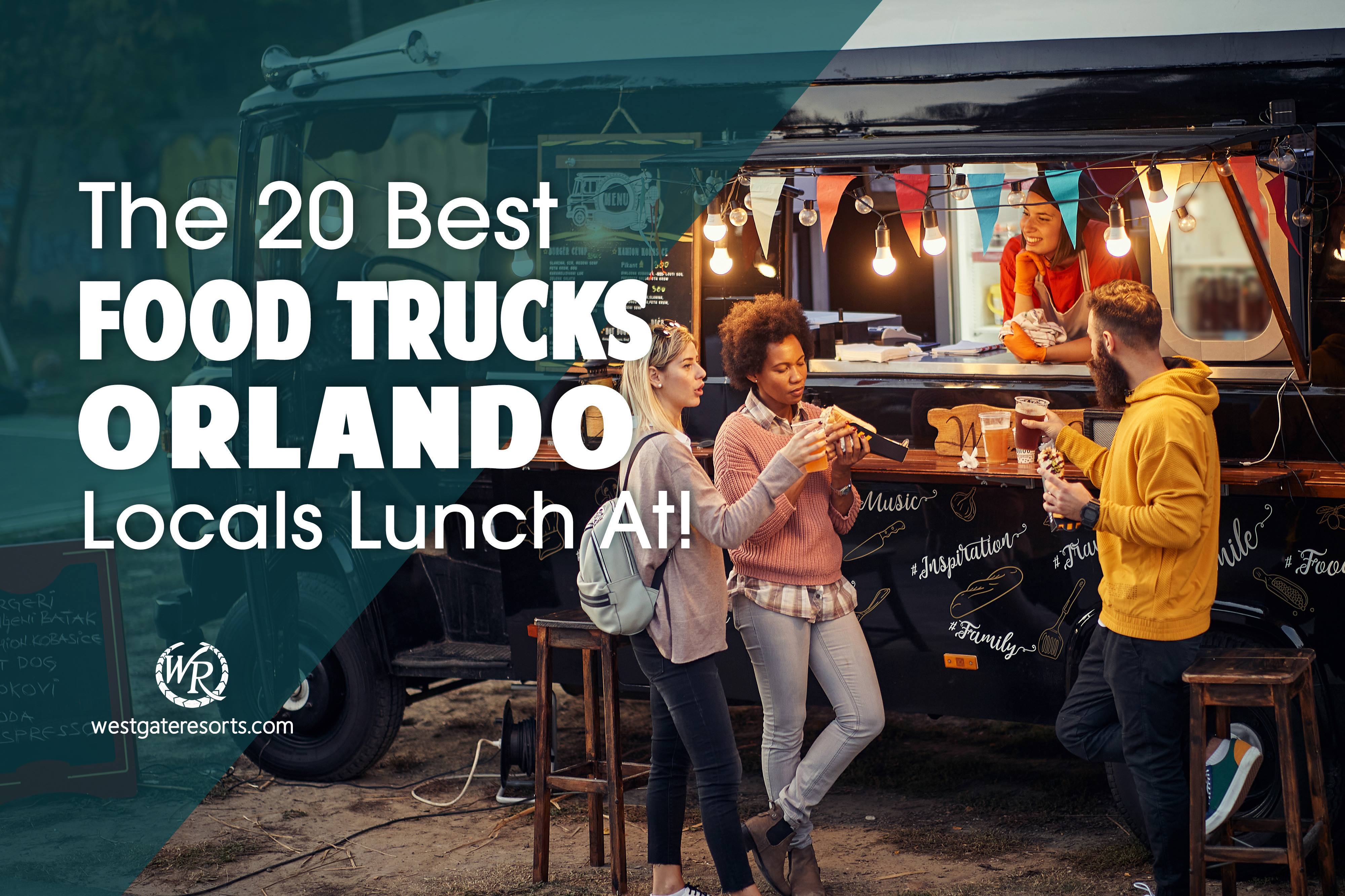 ¡Los 20 mejores camiones de comida locales de Orlando almuerzan en!