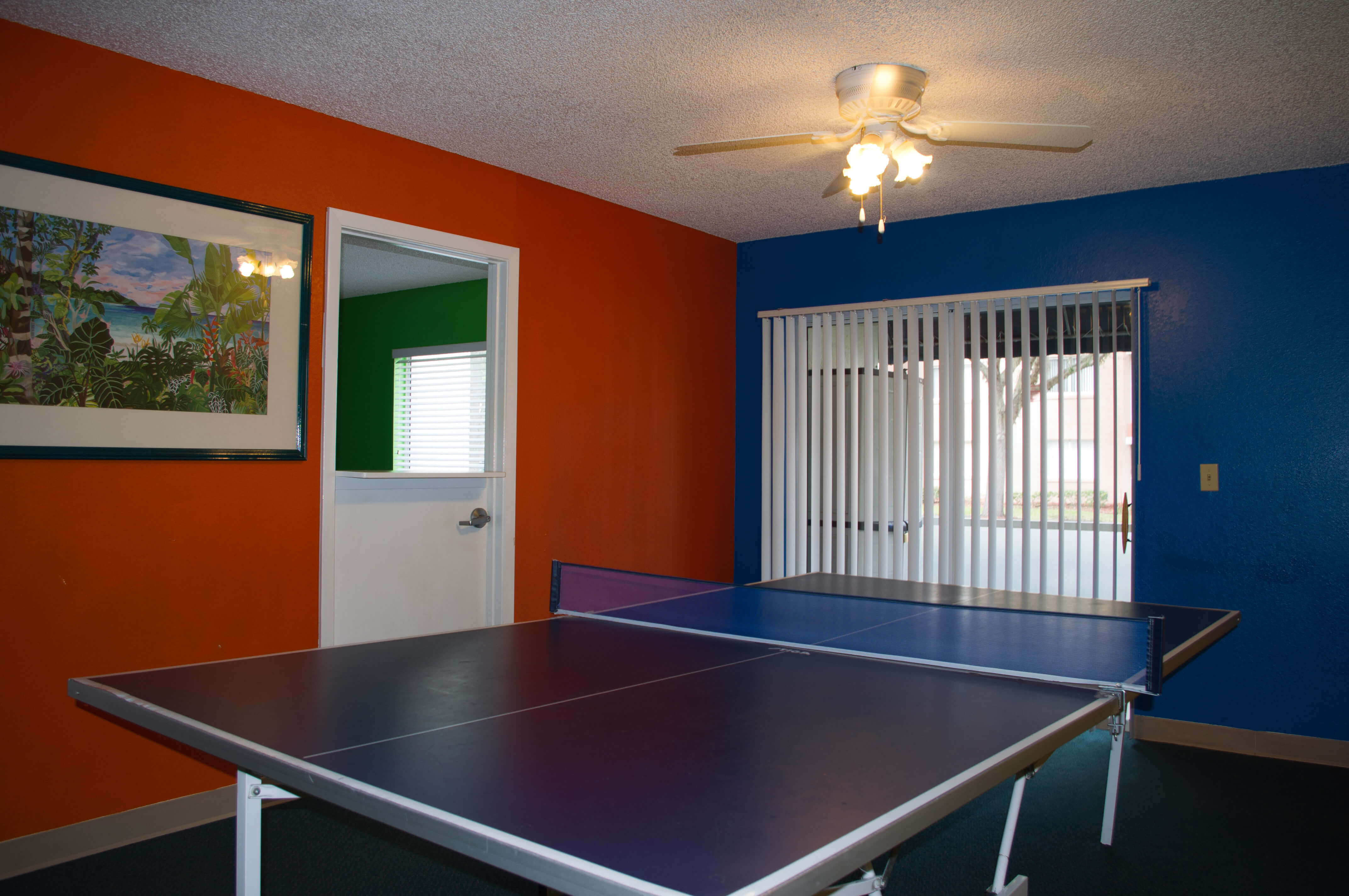 Ping-Pong Table in Activity Center at one of our leisure resorts next to SeaWorld | Westgate Leisure Resort | Westgate Resorts