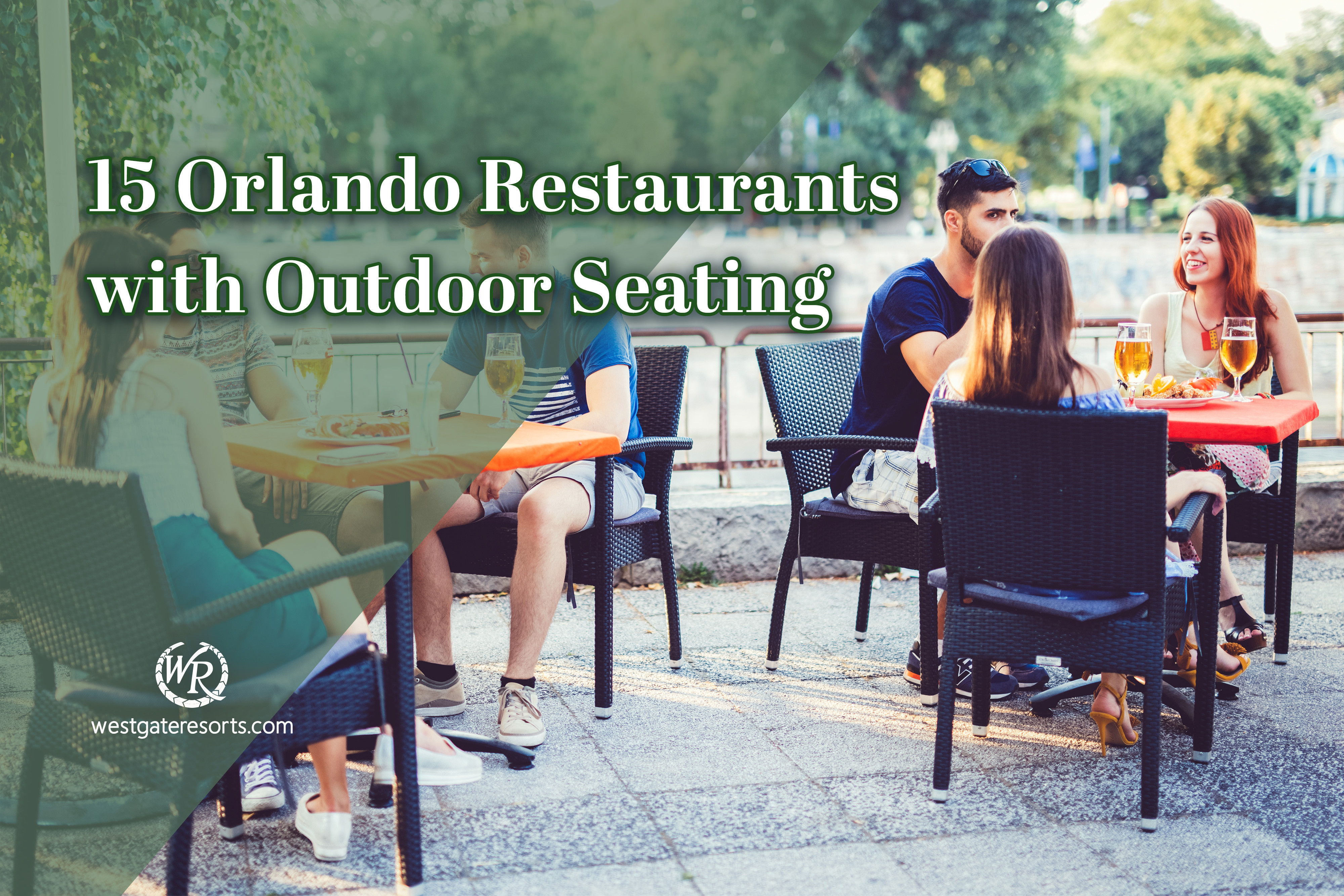 15 restaurantes de Orlando con mesas al aire libre