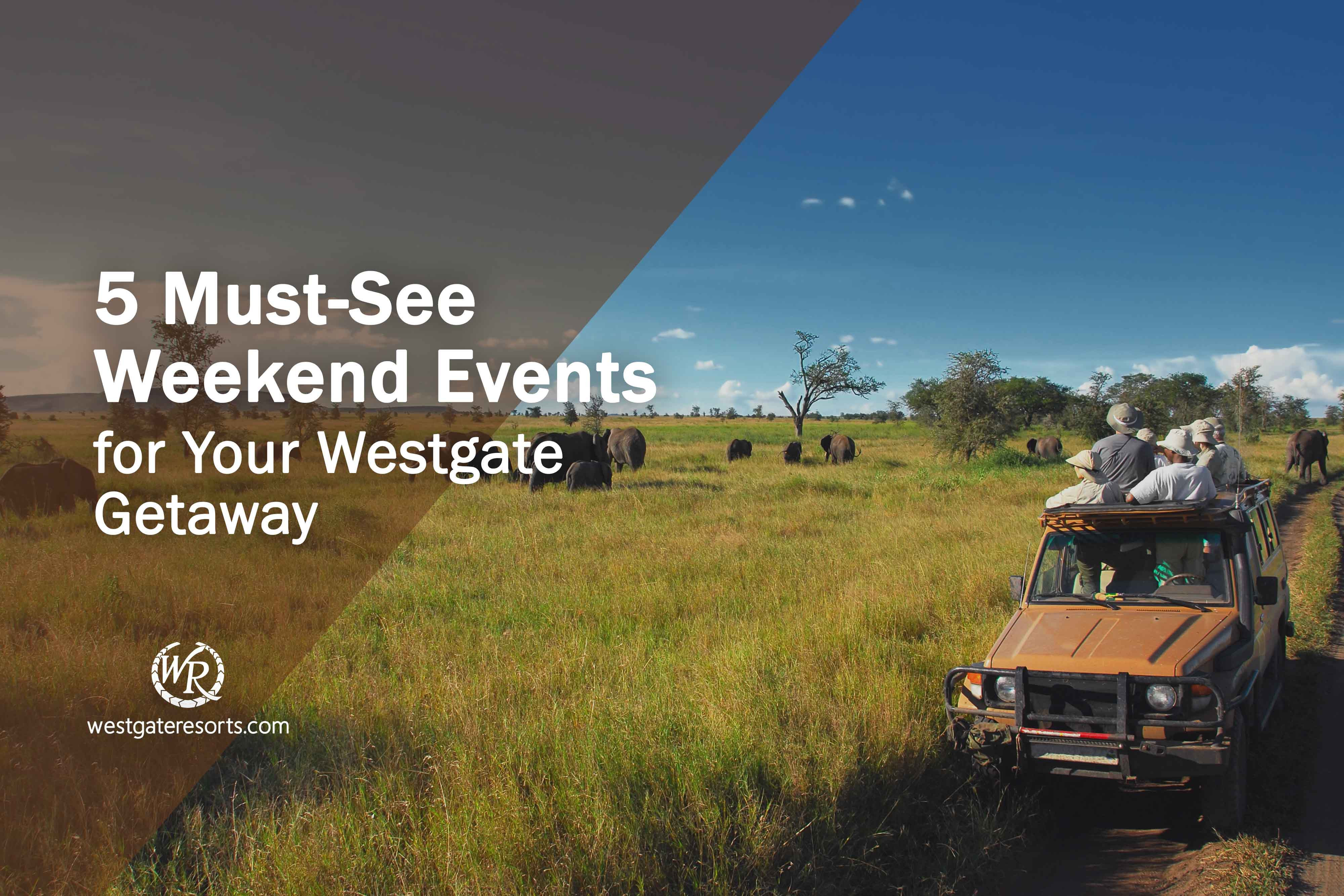 5 Must-See Weekend Events for Your Westgate Getaway