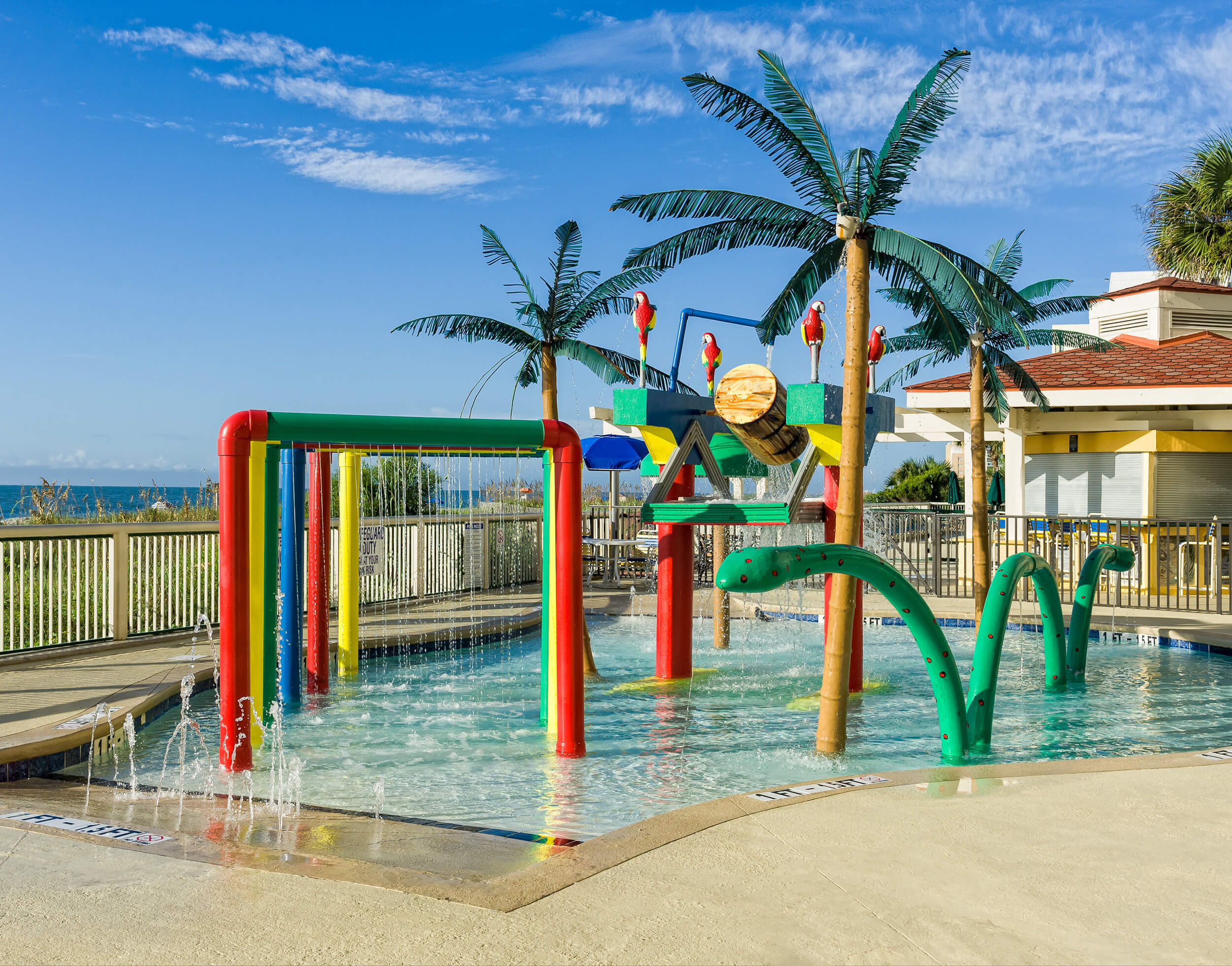 Children's water play area | Westgate Myrtle Beach Oceanfront Resort