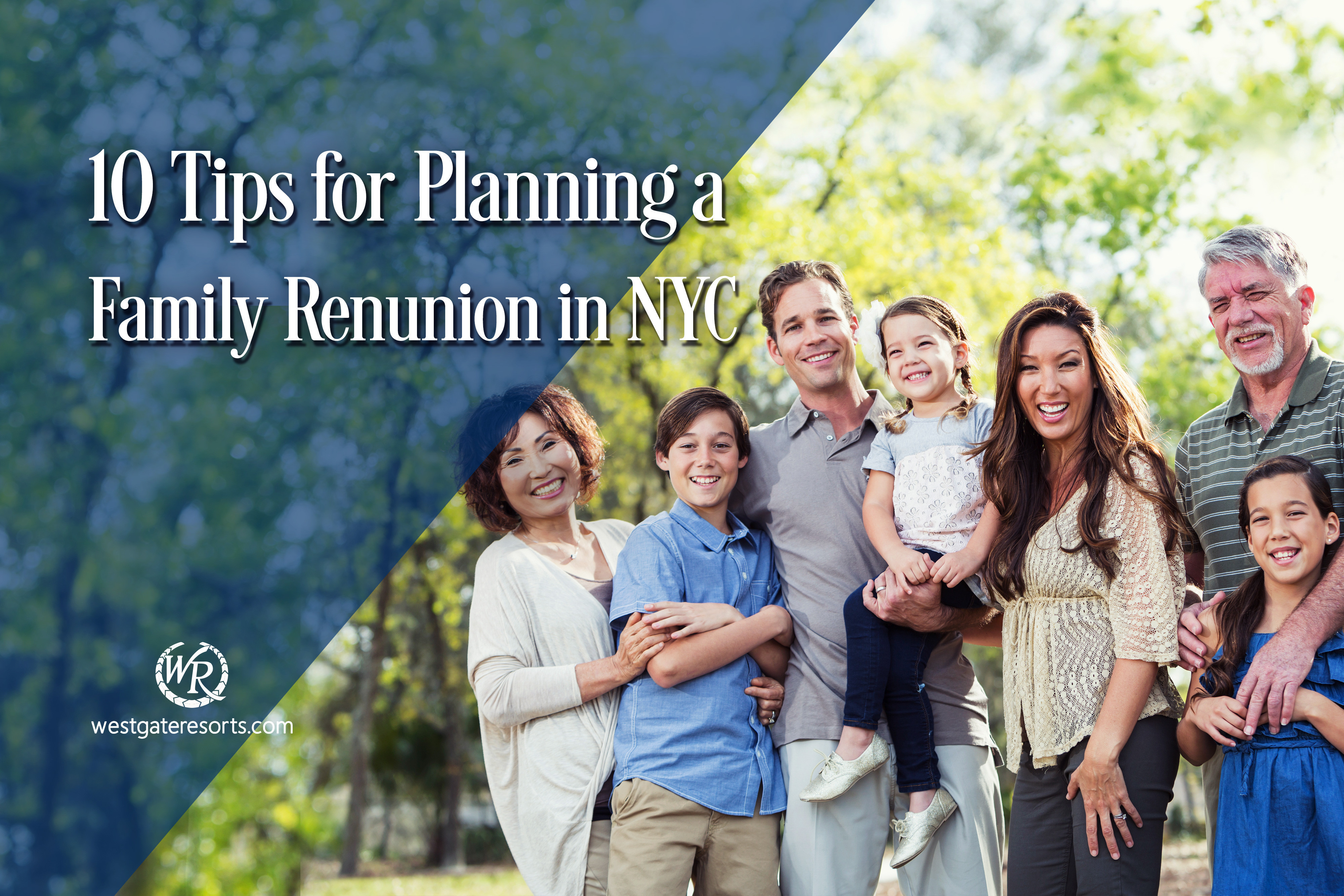 10 consejos para planificar una reunión familiar en Nueva York