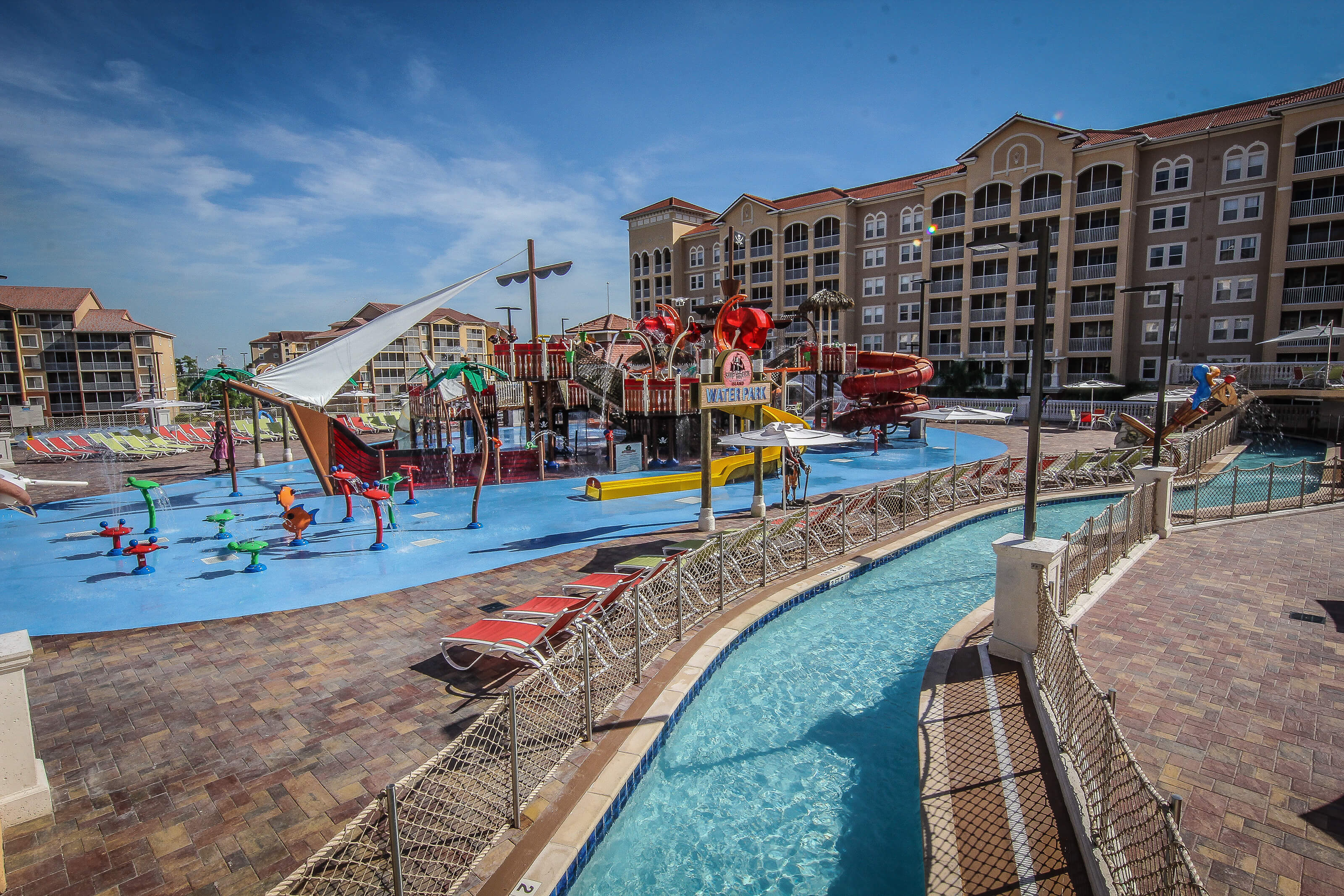 Flamingo Waterpark Resort Pool - Water Slides, Lazy River