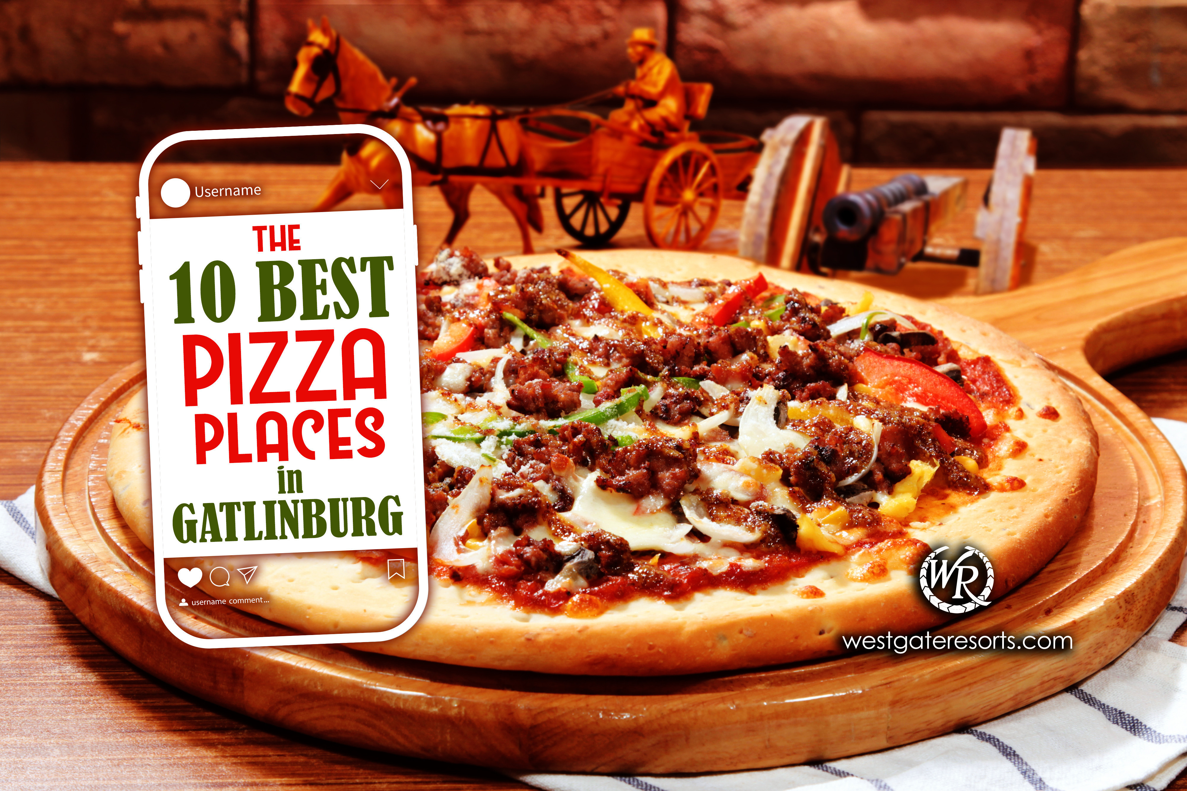 ¡Las 10 mejores pizzerías en Gatlinburg para disfrutar de tu porción!