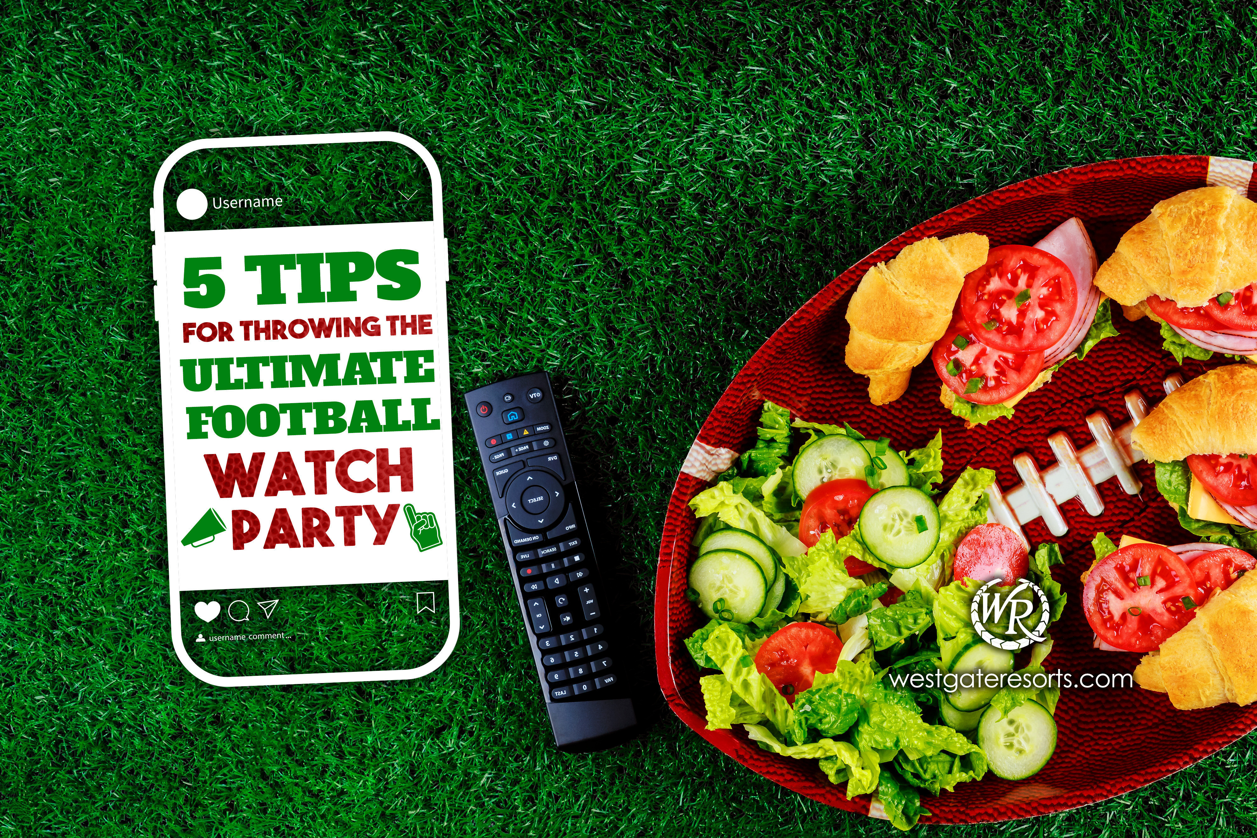 5 Tips for Throwing the Ultimate Football Watch Party!