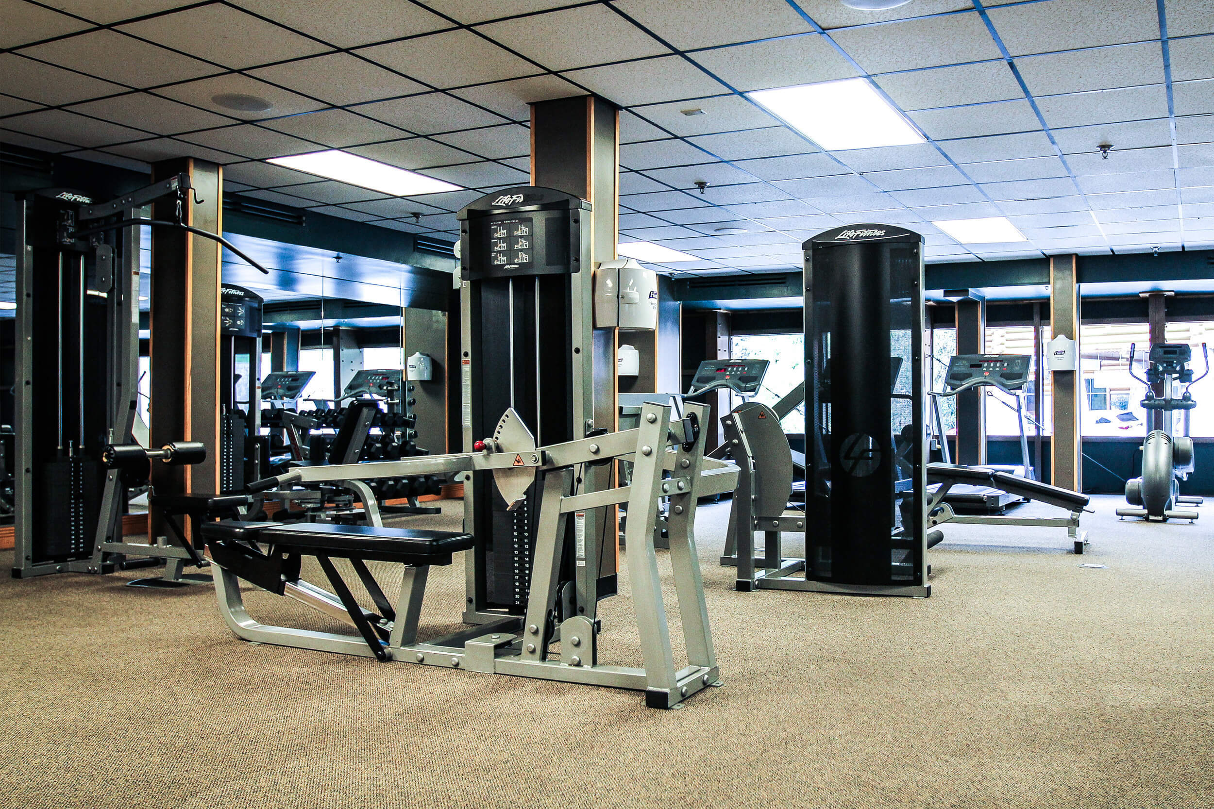 Fitness Center with state-of-the-art workout equipment | Westgate Smoky Mountain Resort & Spa