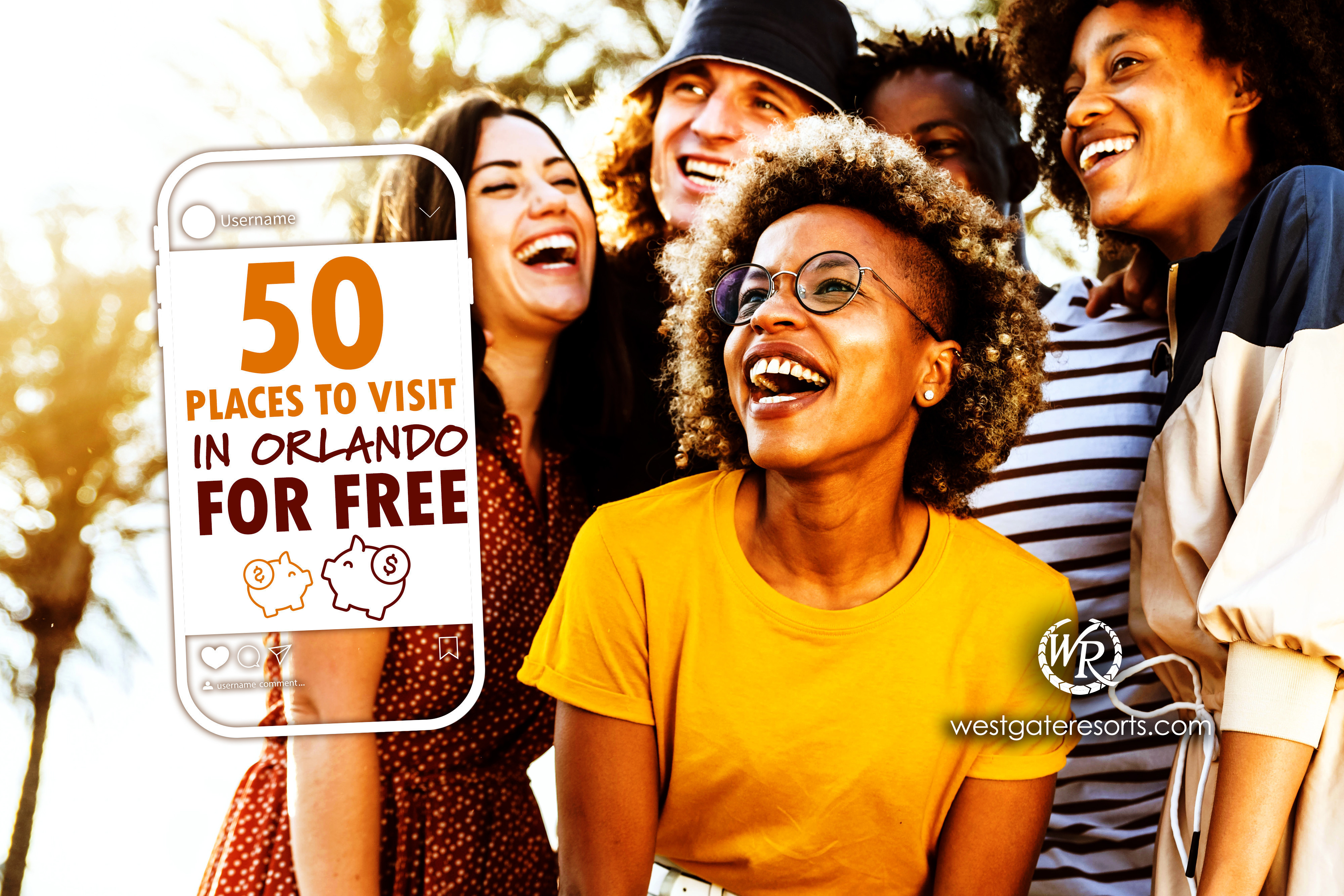 50 lugares para visitar en Orlando gratis