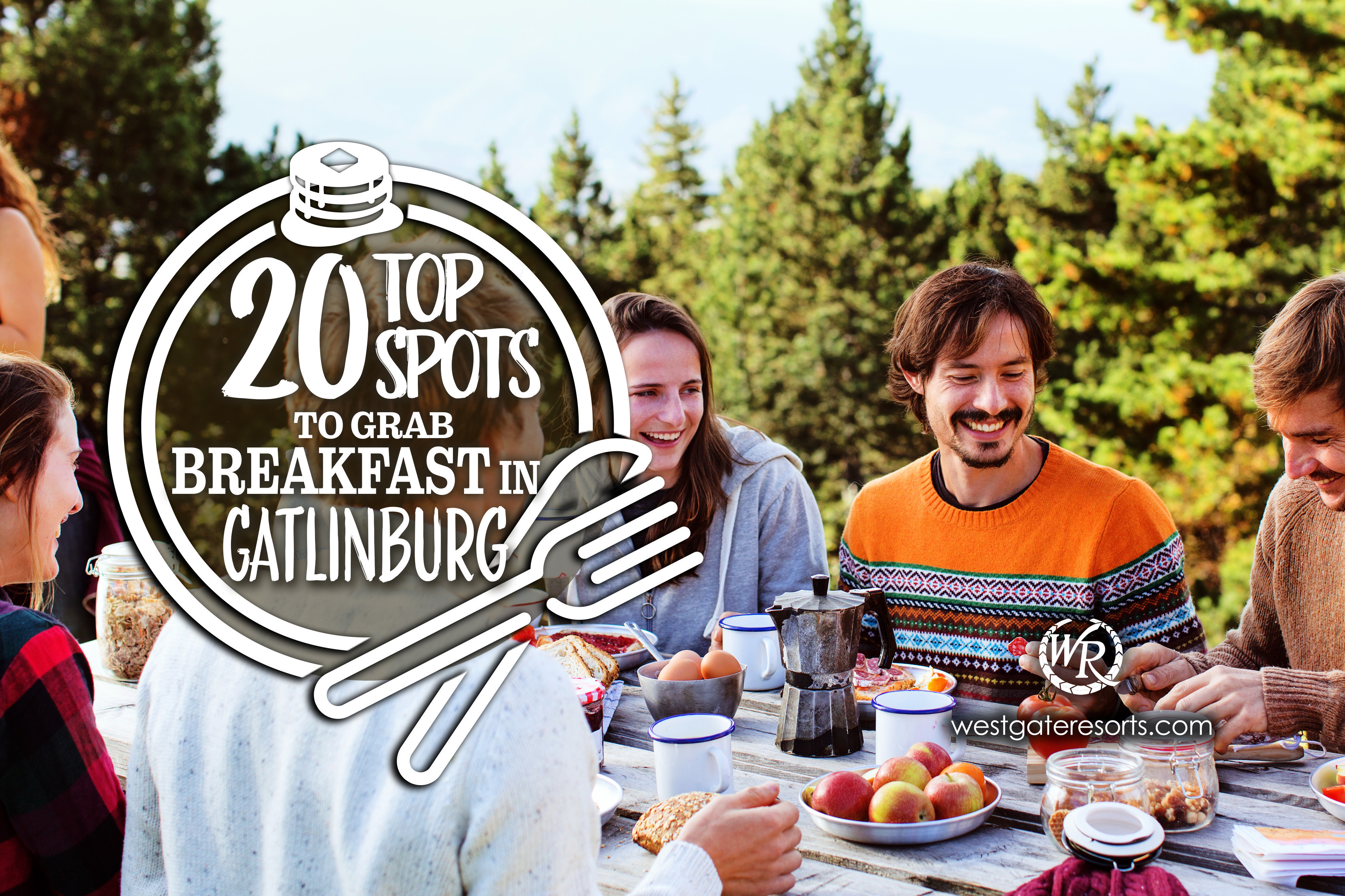 20 mejores lugares para desayunar en Gatlinburg