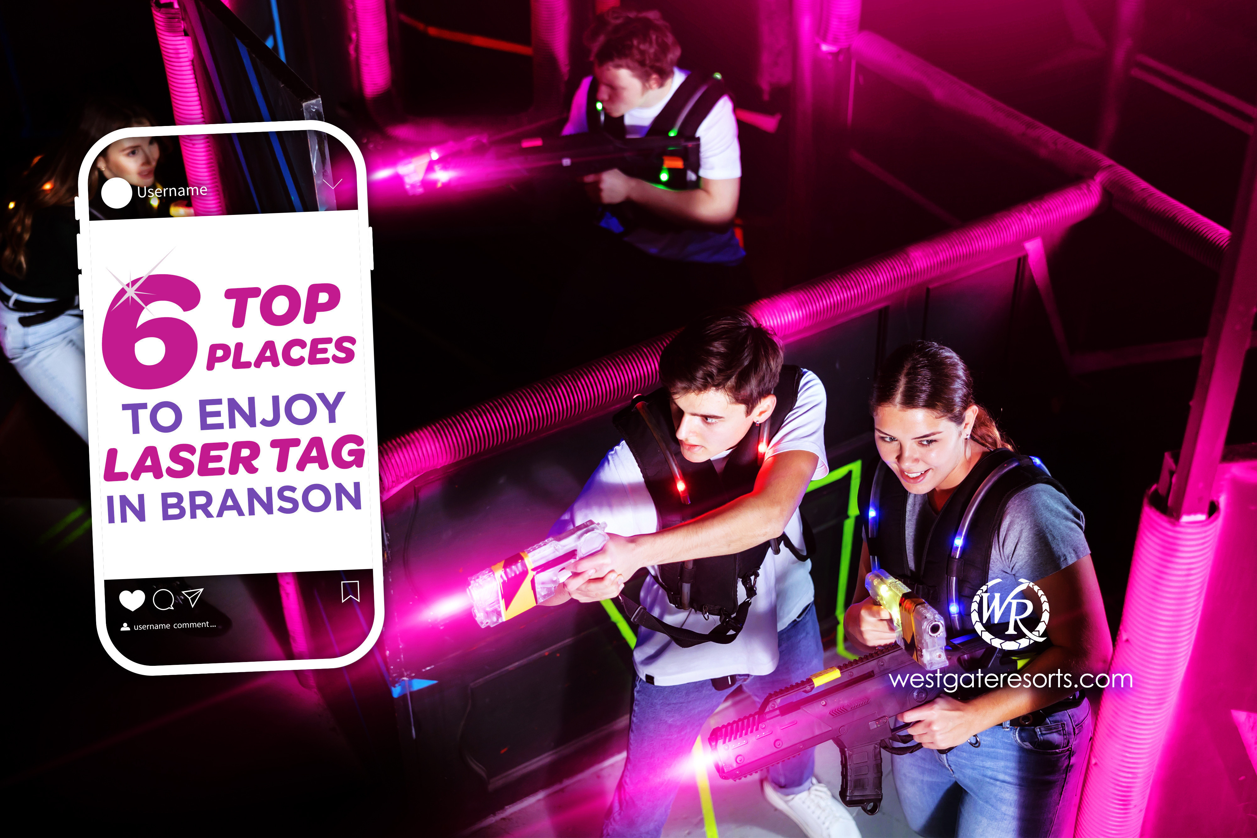 Top 6 Places To Enjoy Laser Tag in Branson