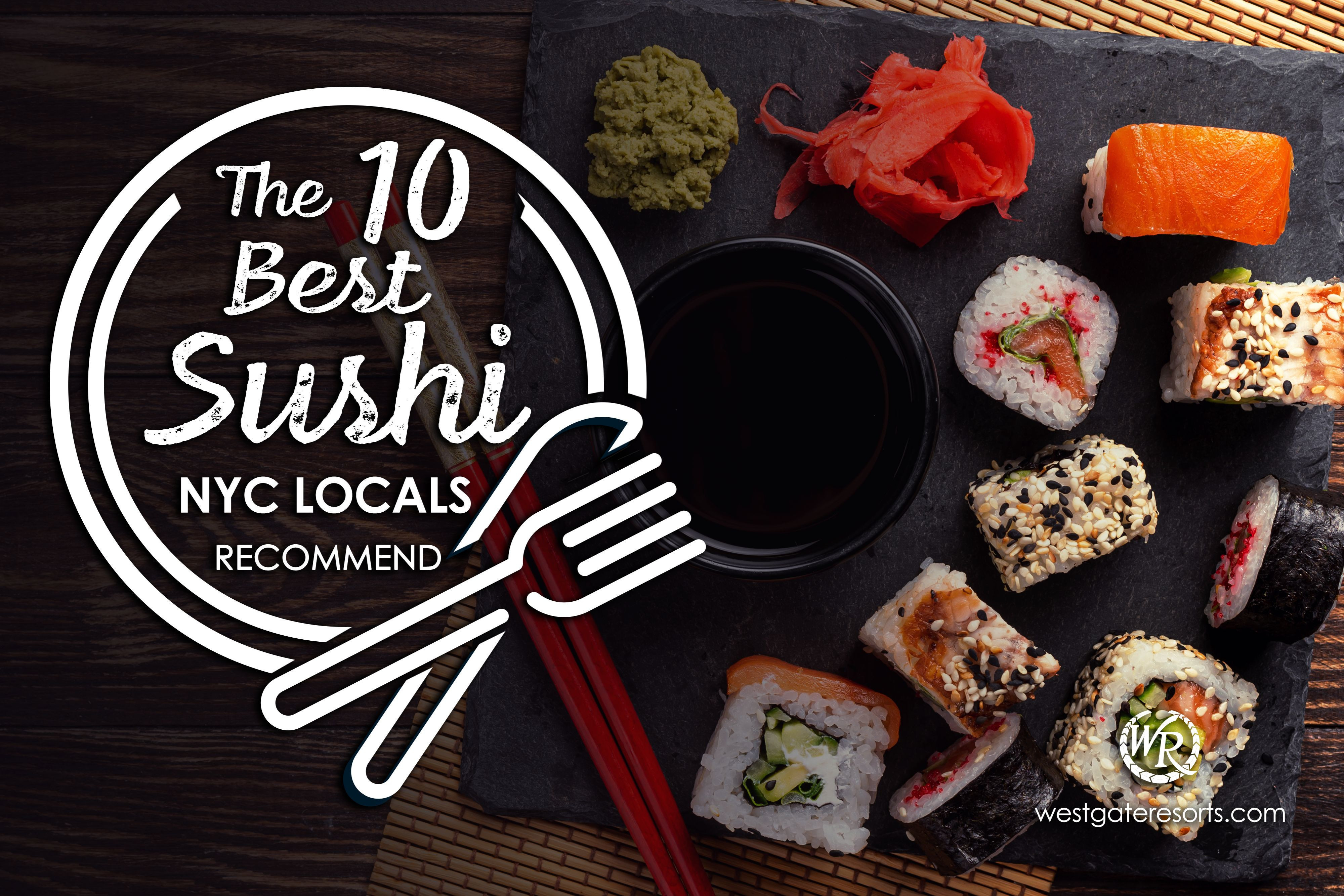 Los 10 mejores sushi de Nueva York