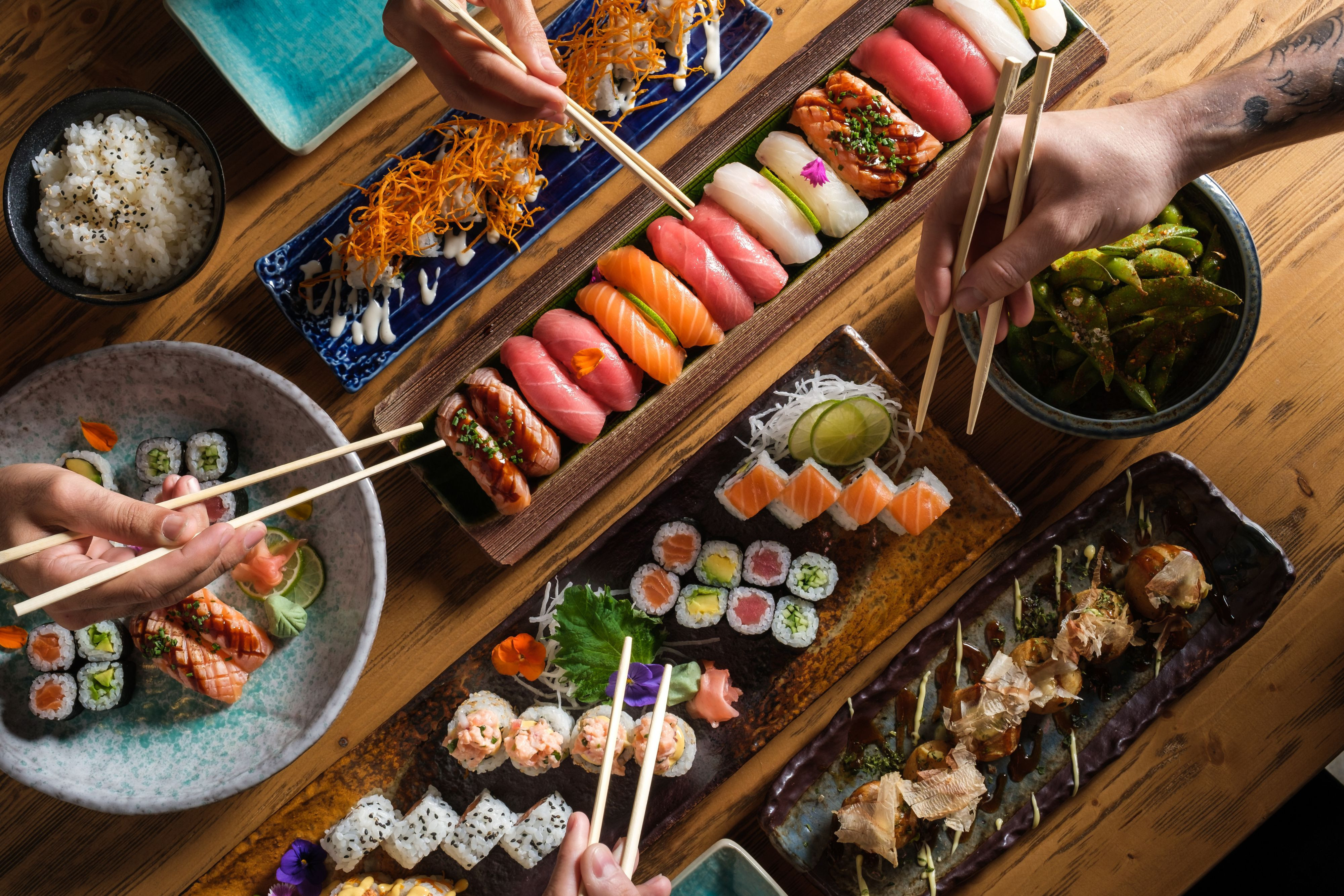 Disfruta del mejor sushi de Las Vegas en estos 5 mejores restaurantes japoneses