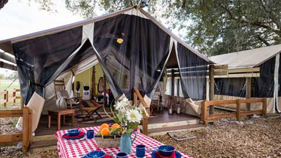 Glamping at River Ranch